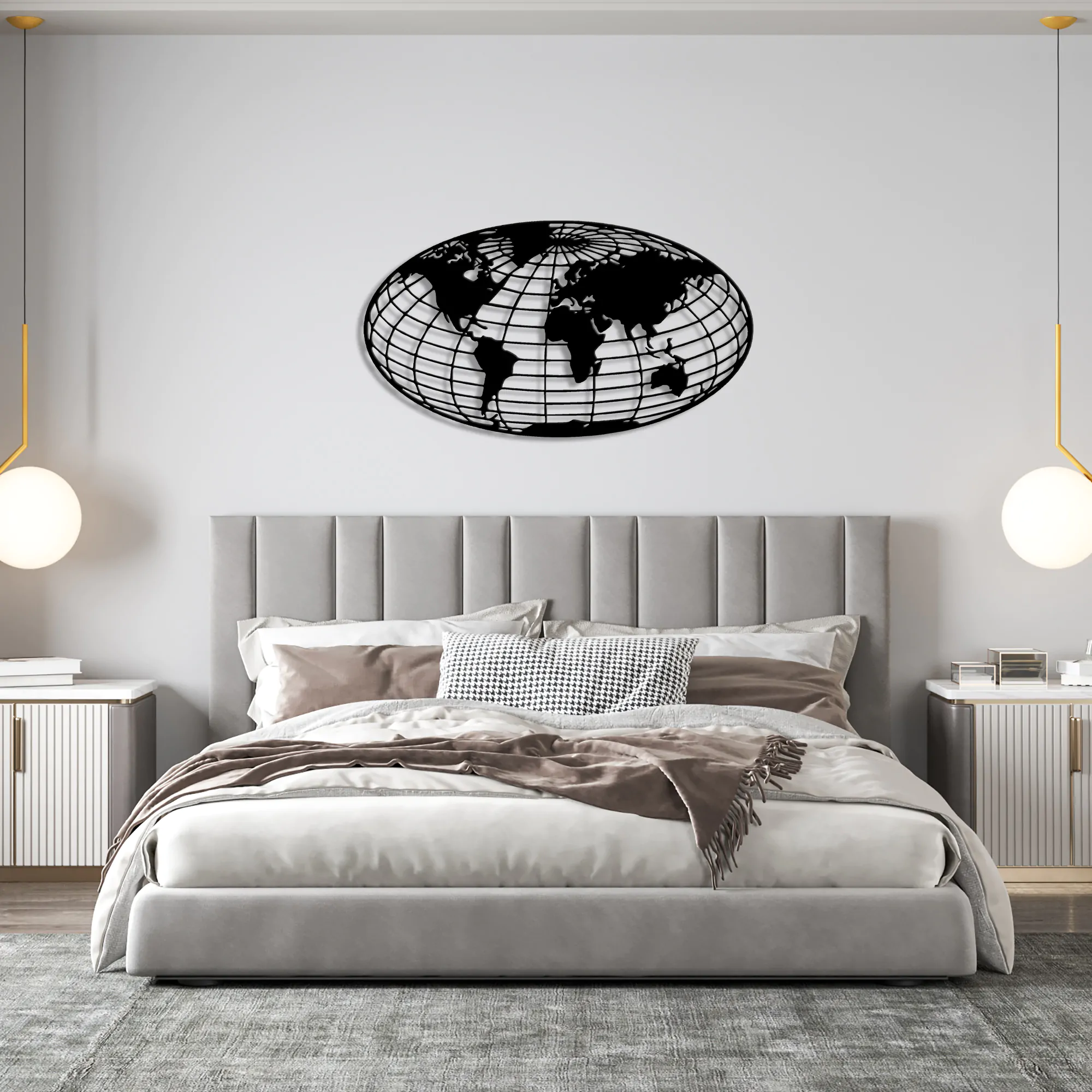 Meridian World Map