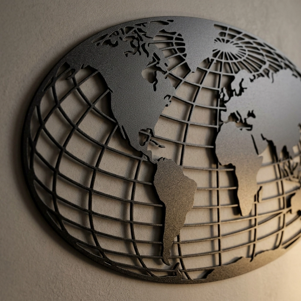 Meridian World Map