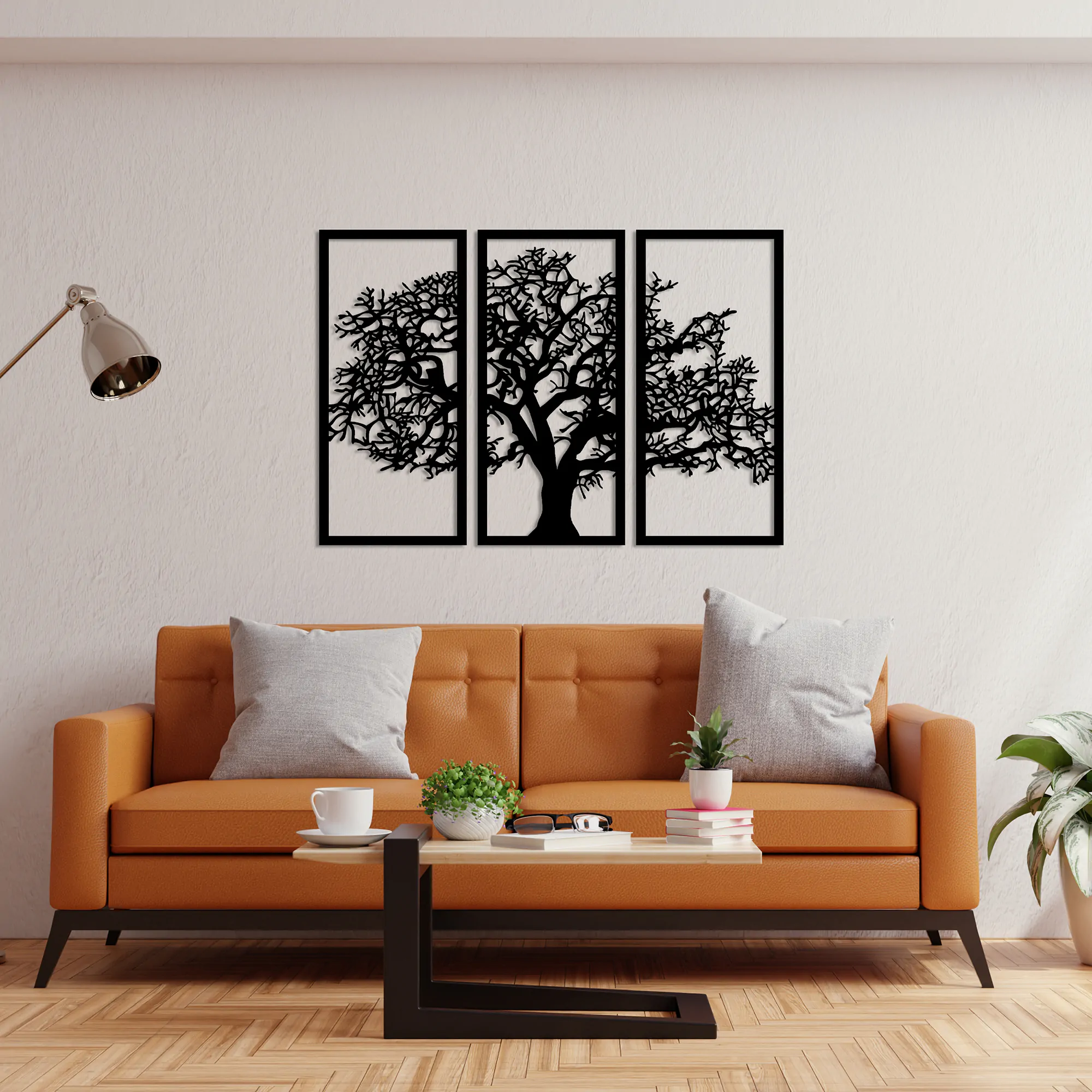 Sycamore Tree Metal Wall Art