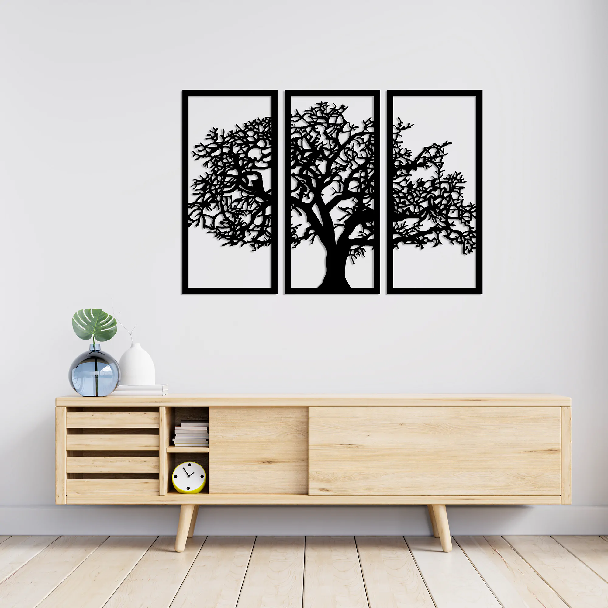 Sycamore Tree Metal Wall Art