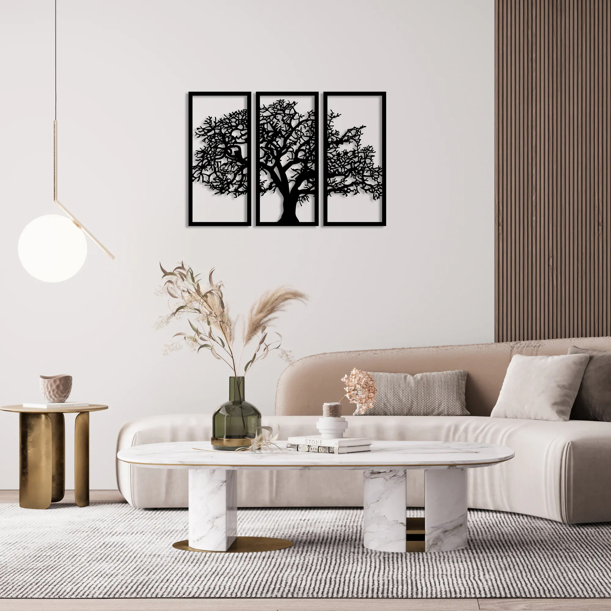 Sycamore Tree Metal Wall Art