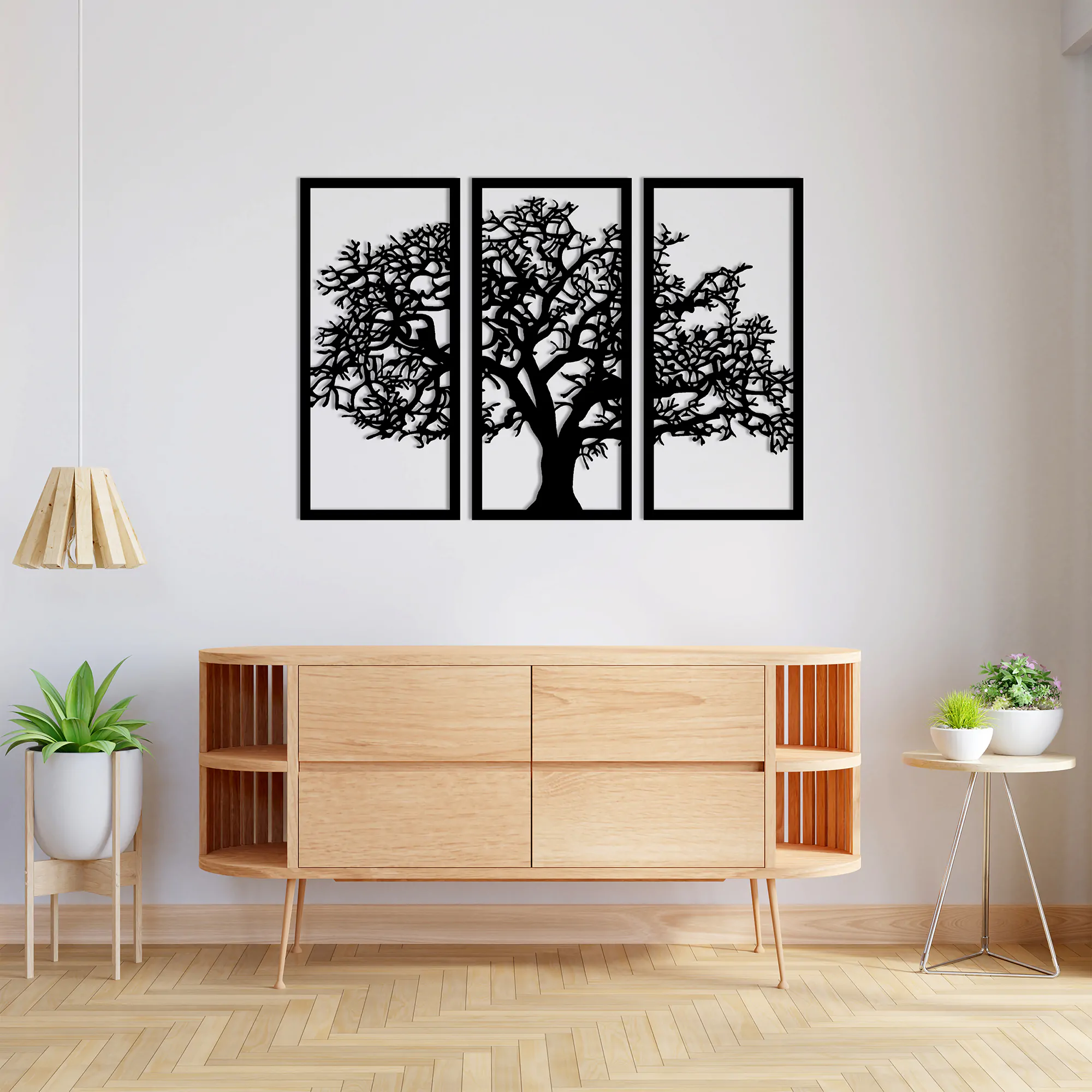 Sycamore Tree Metal Wall Art