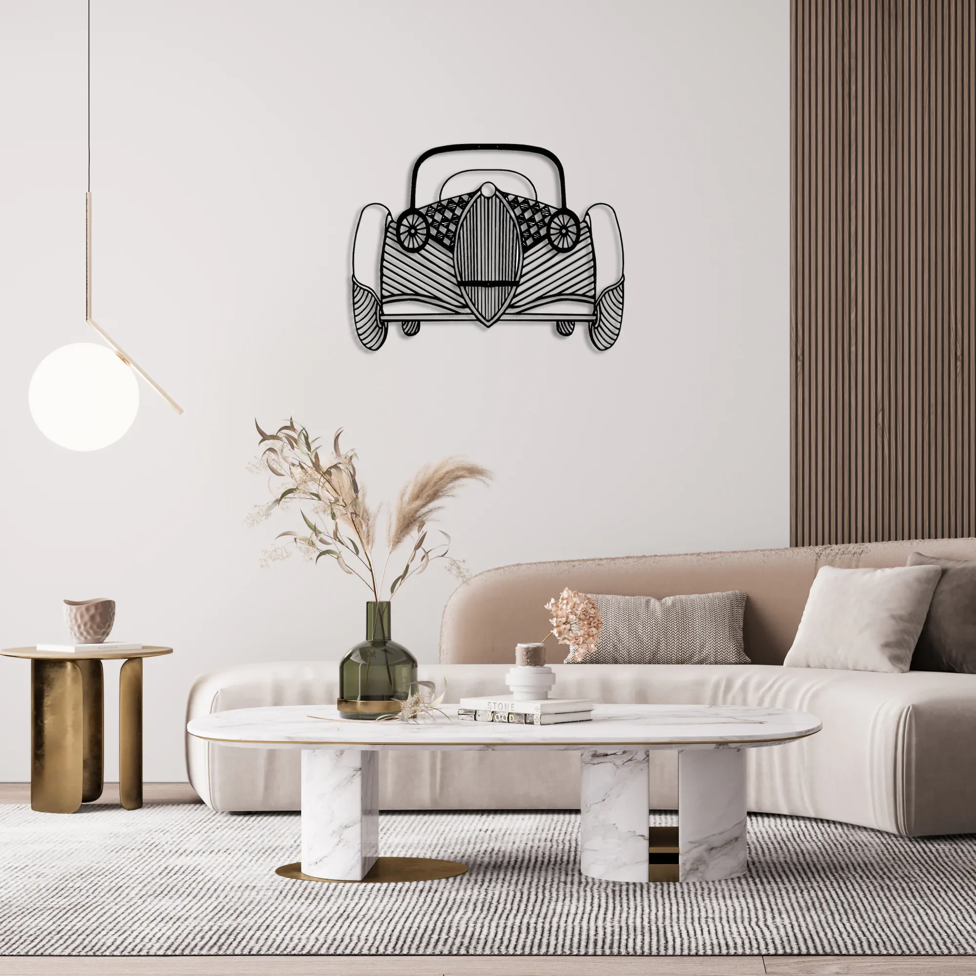Car Metal Wall Art