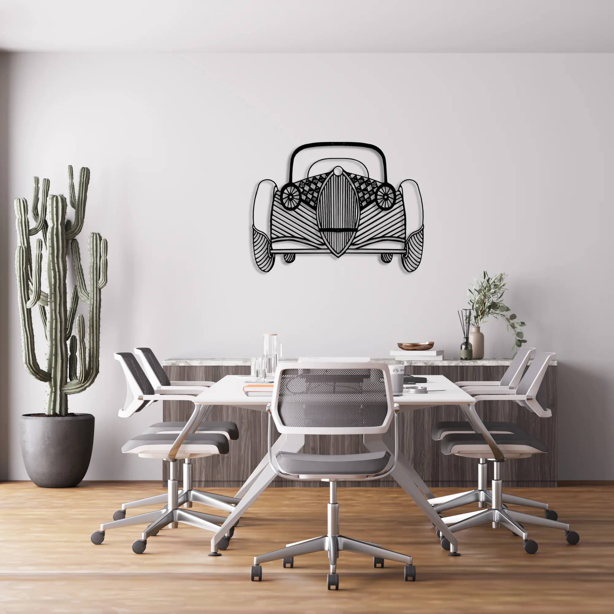 Car Metal Wall Art