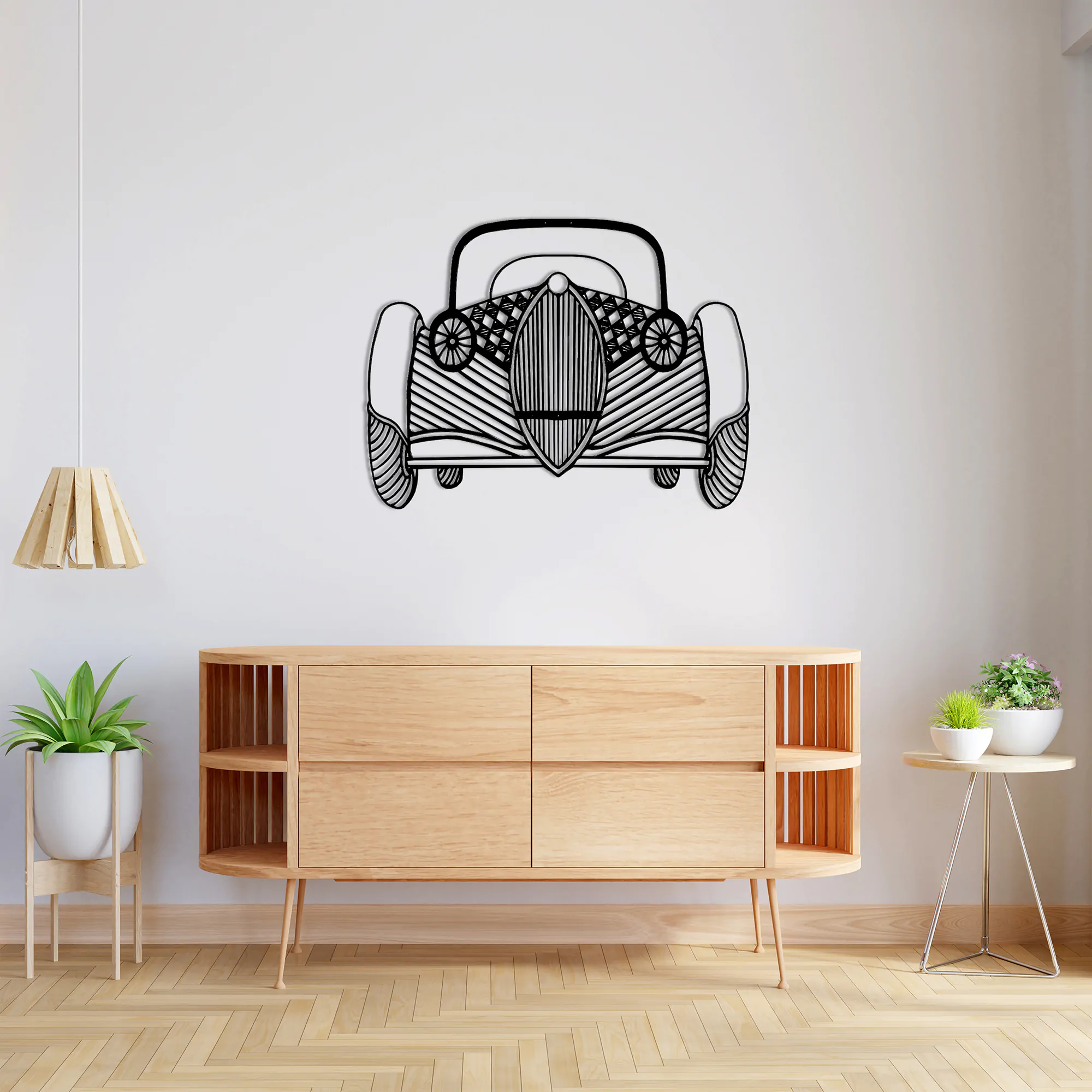 Car Metal Wall Art