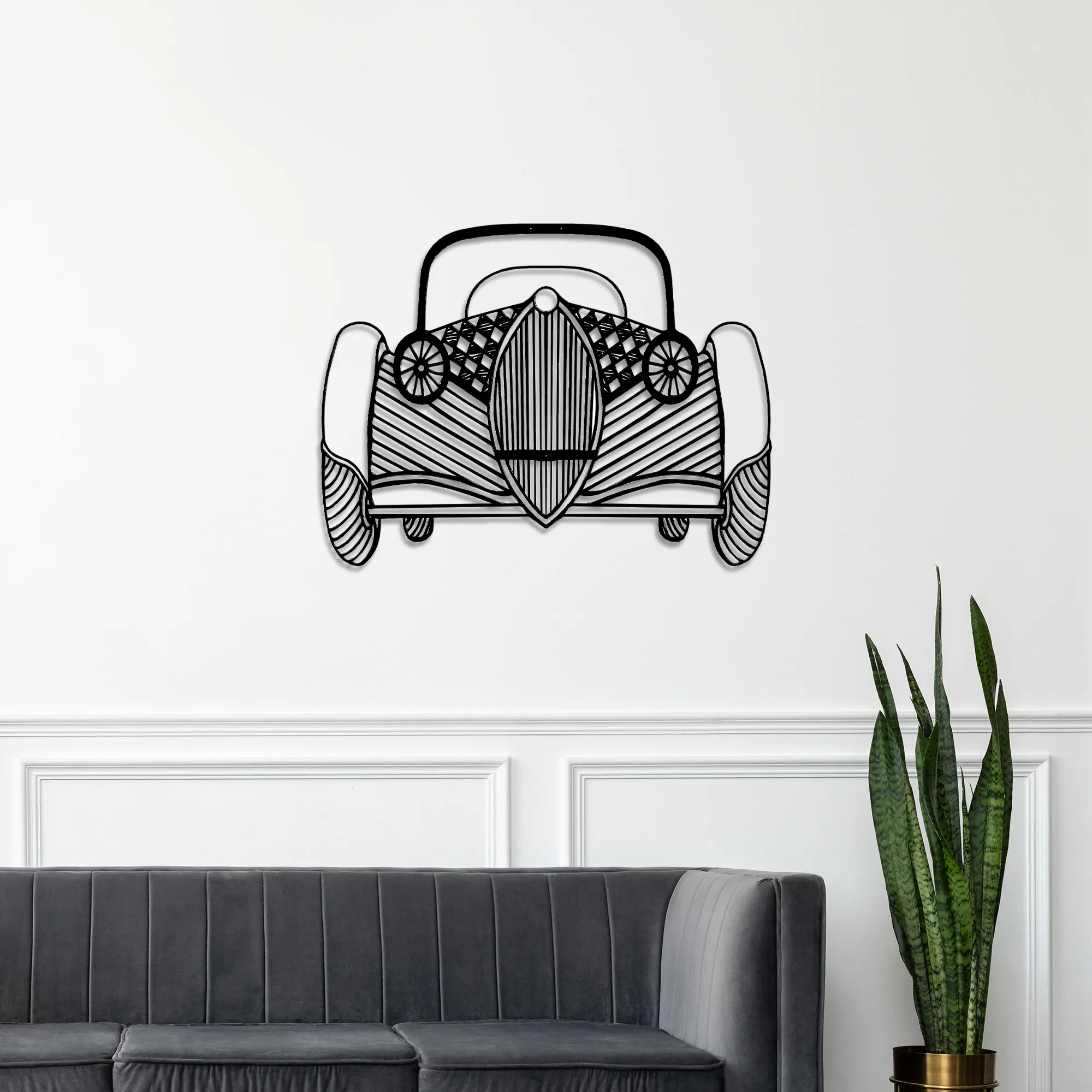Car Metal Wall Art