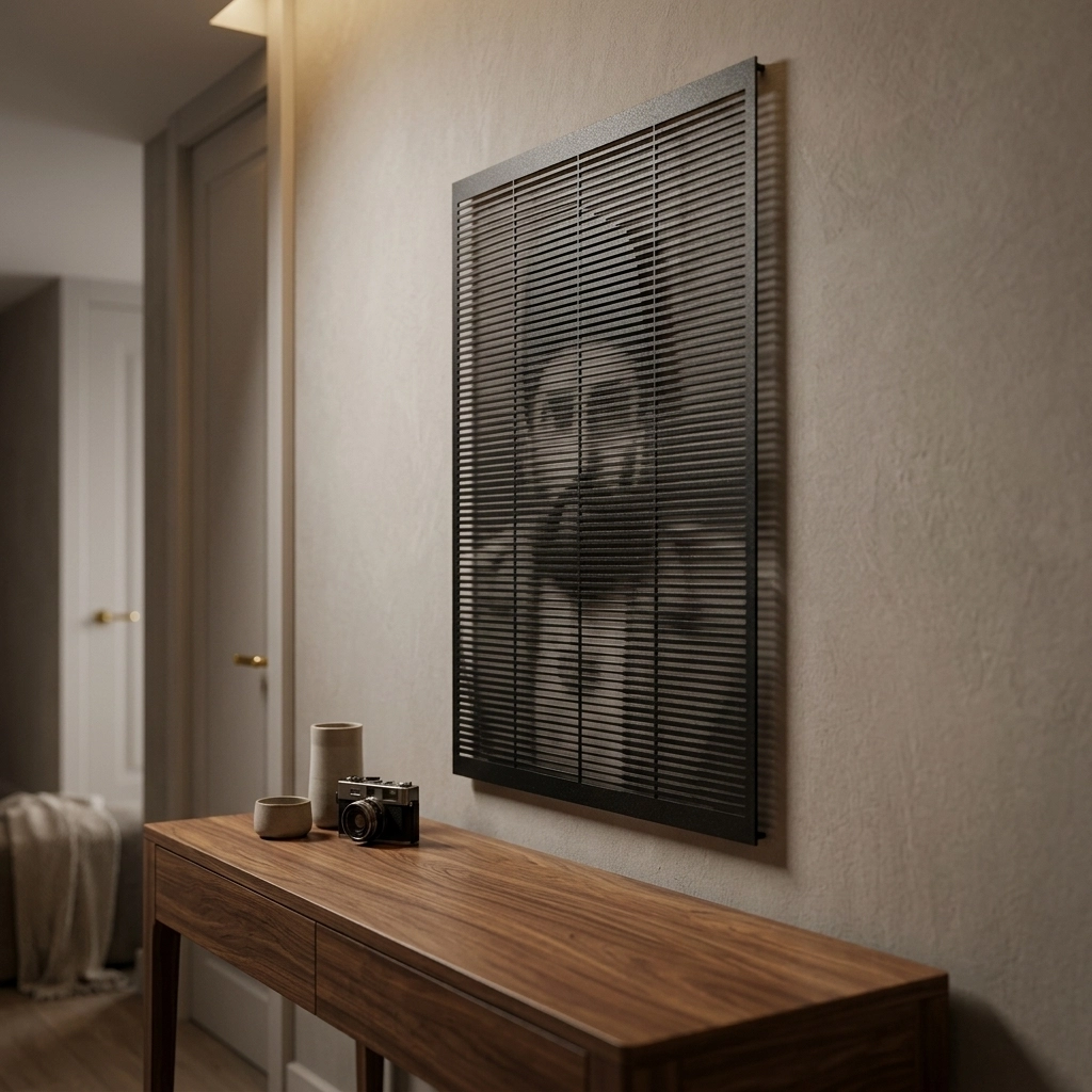 ABDULHAMID Han Blinds Metal Wall Art