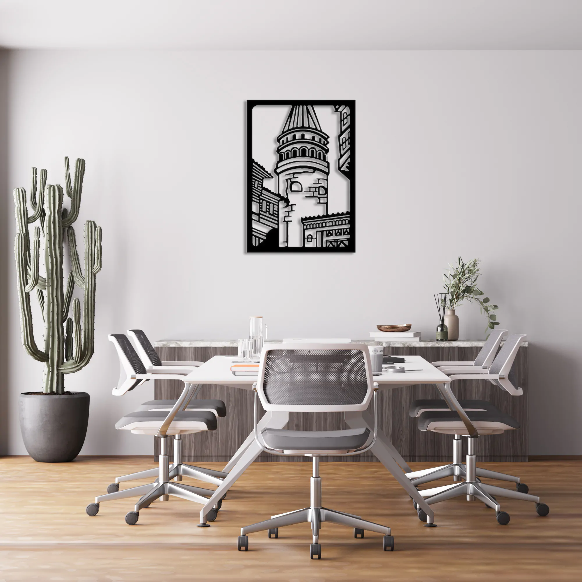 Galata Tower Metal Wall Art- IST1004