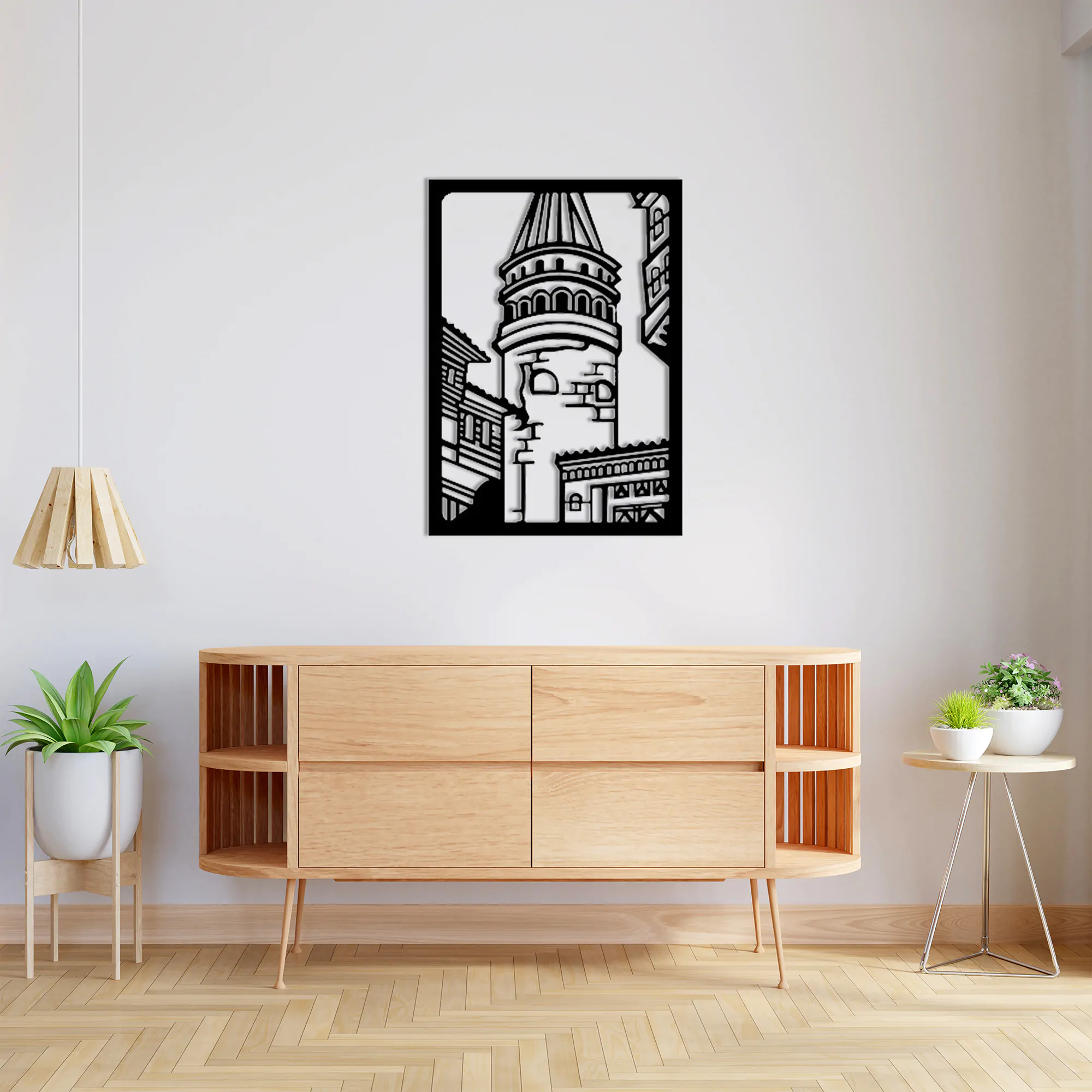 Galata Tower Metal Wall Art- IST1004