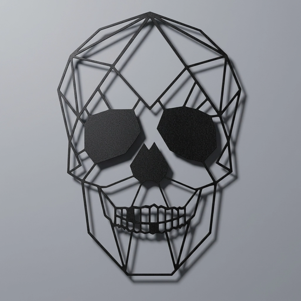Skull Metal Wall Art