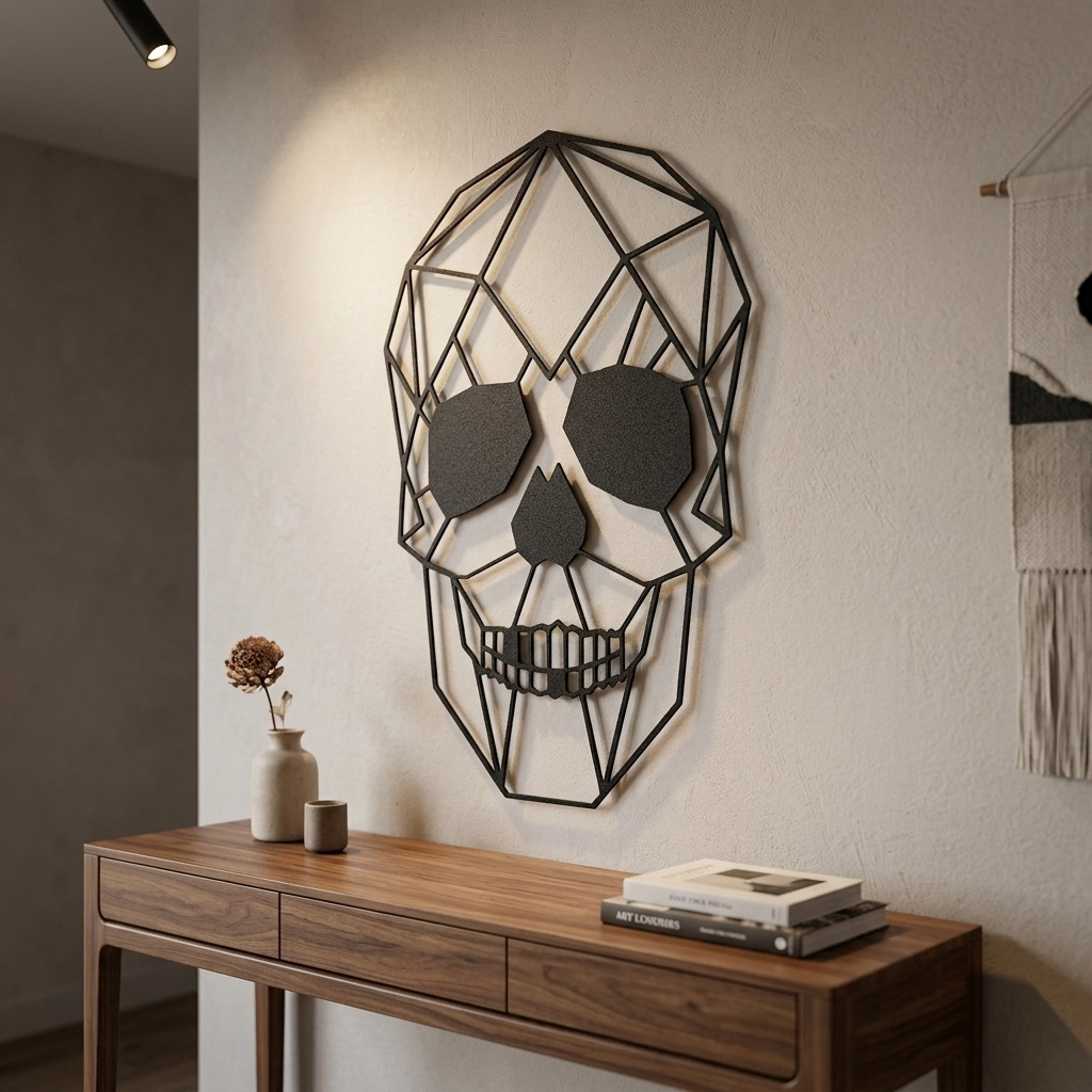 Skull Metal Wall Art