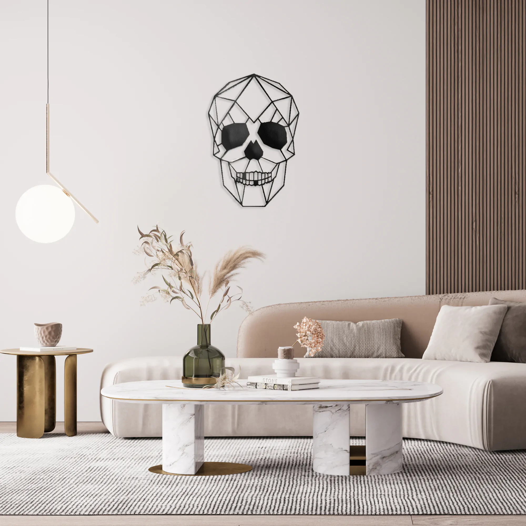 Skull Metal Wall Art