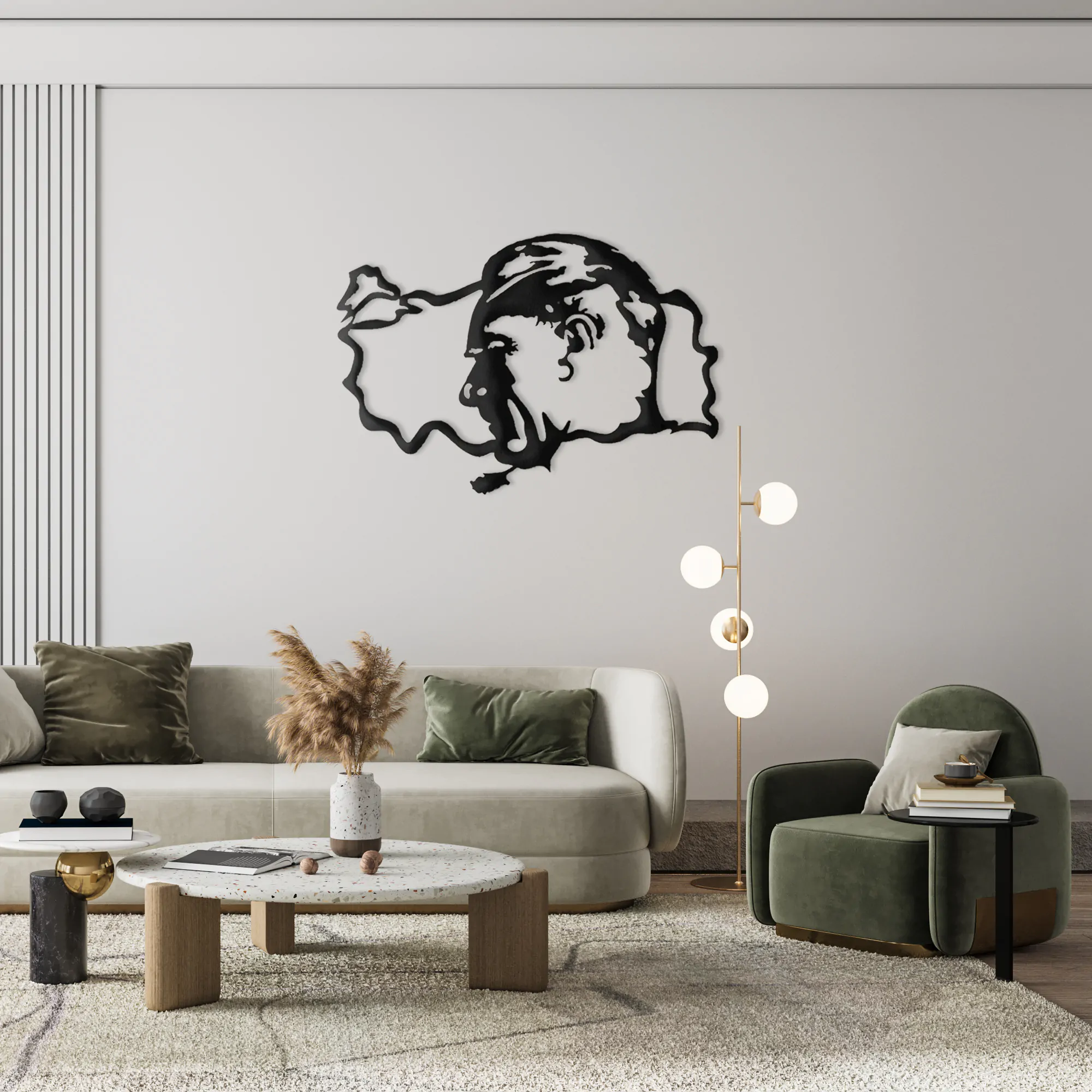 Ataturk Metal Wall Art 2027