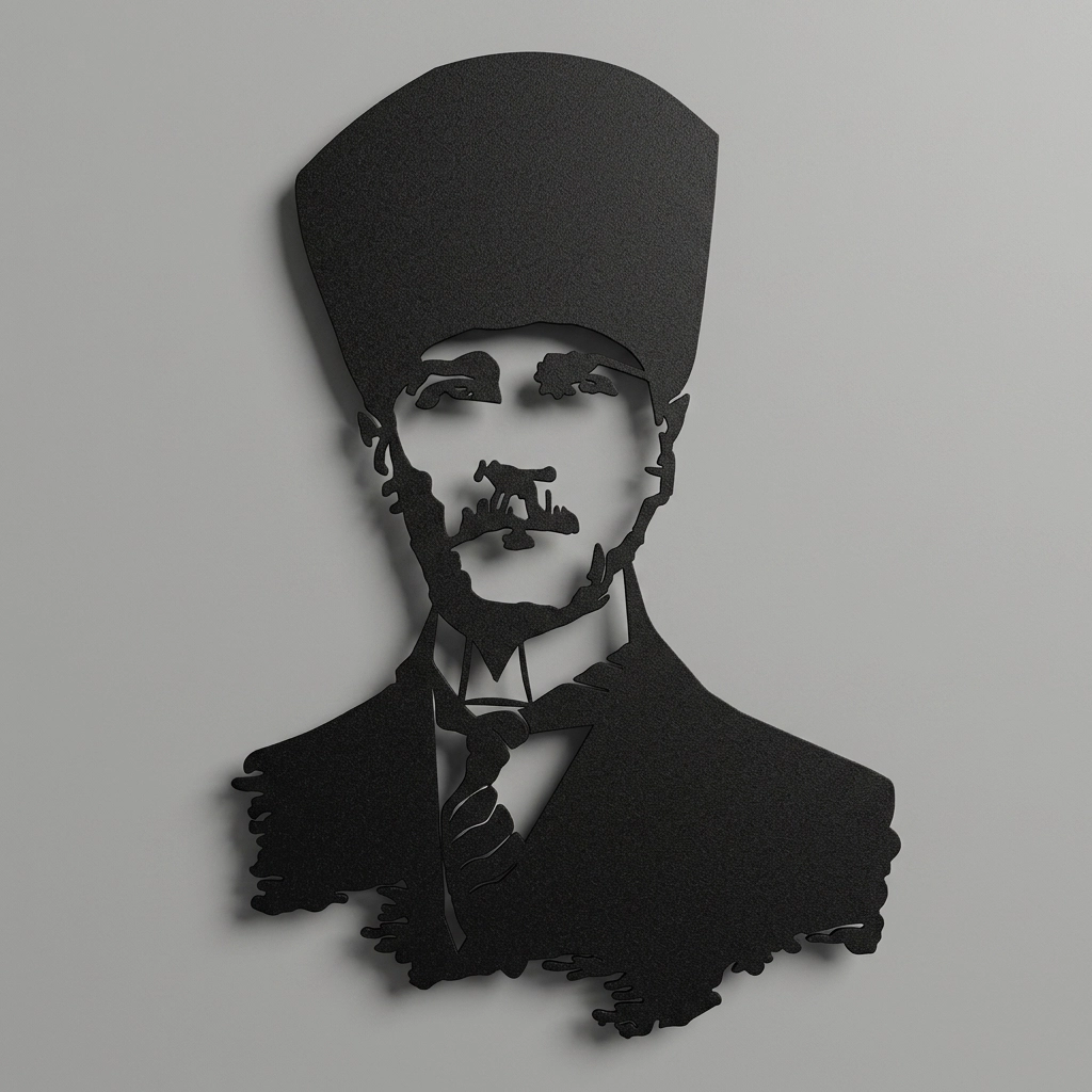 Ataturk Metal Wall Art 2031