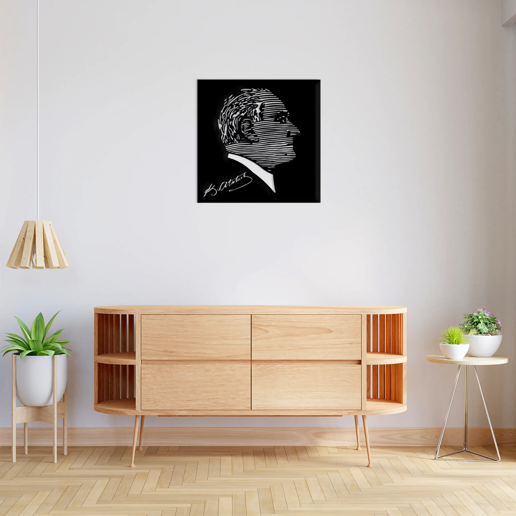 Ataturk Metal Wall Art 1005