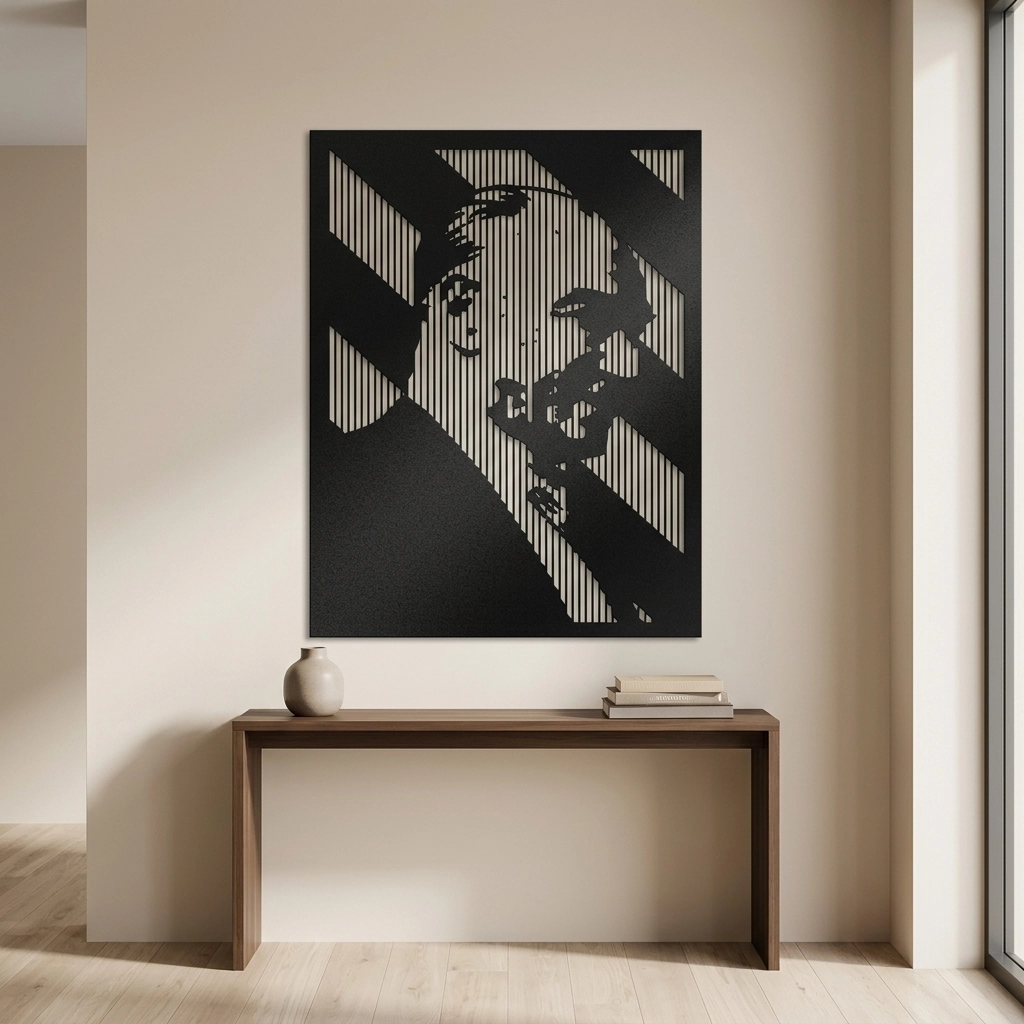 Ataturk Metal Wall Art 1008