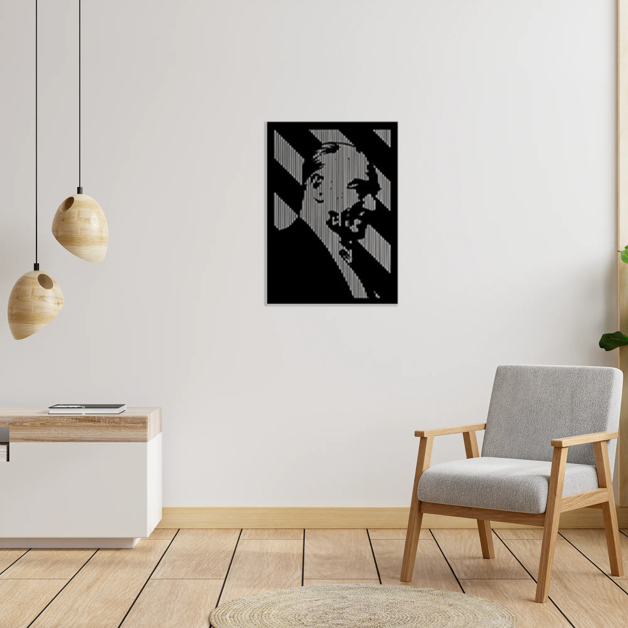 Ataturk Metal Wall Art 1008