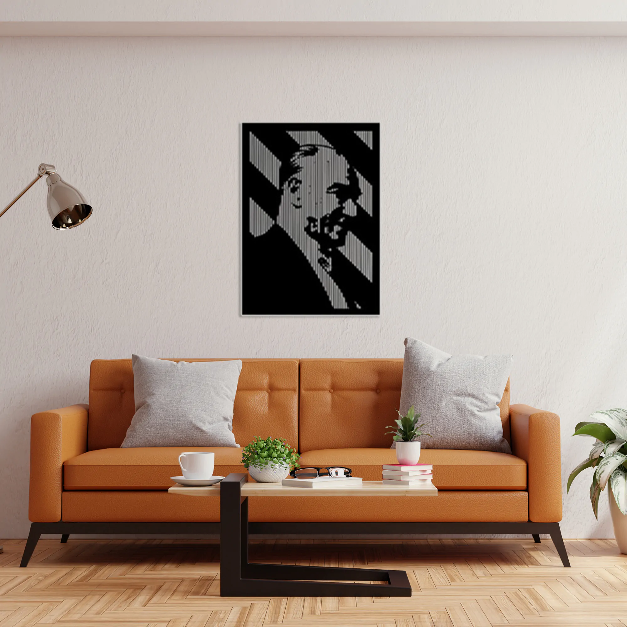 Ataturk Metal Wall Art 1008