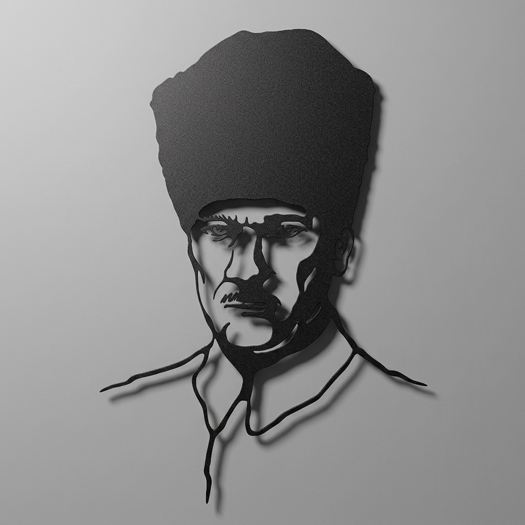 Ataturk Metal Wall Art