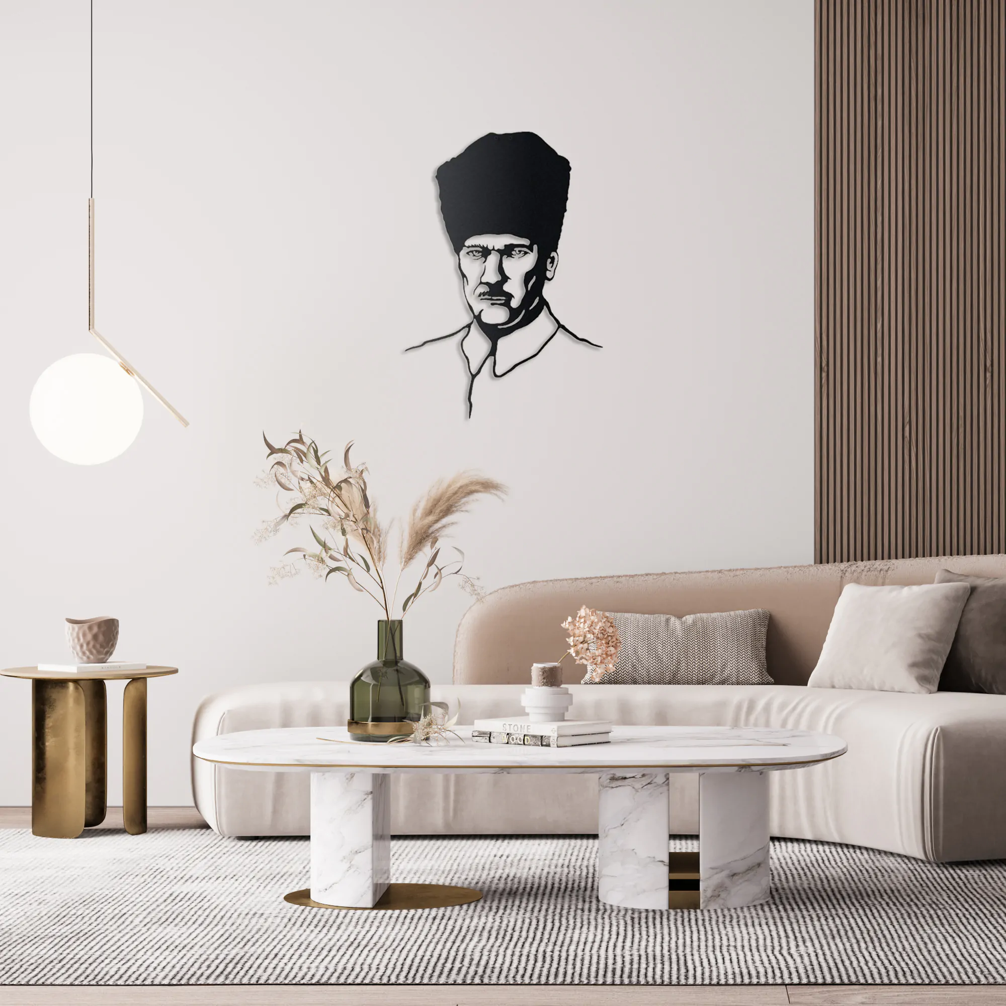 Ataturk Metal Wall Art