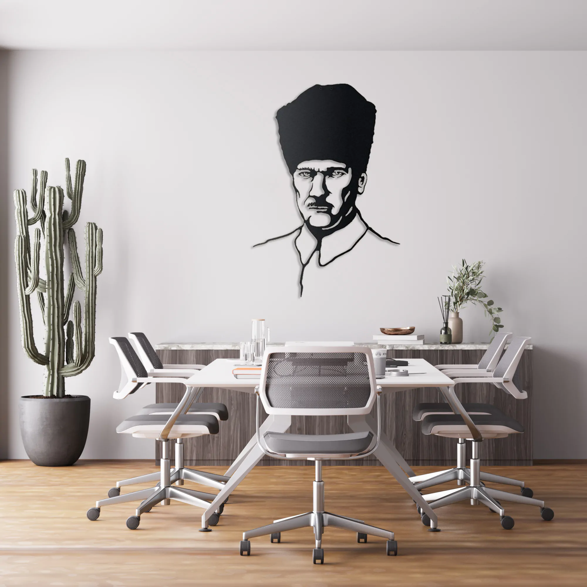 Ataturk Metal Wall Art