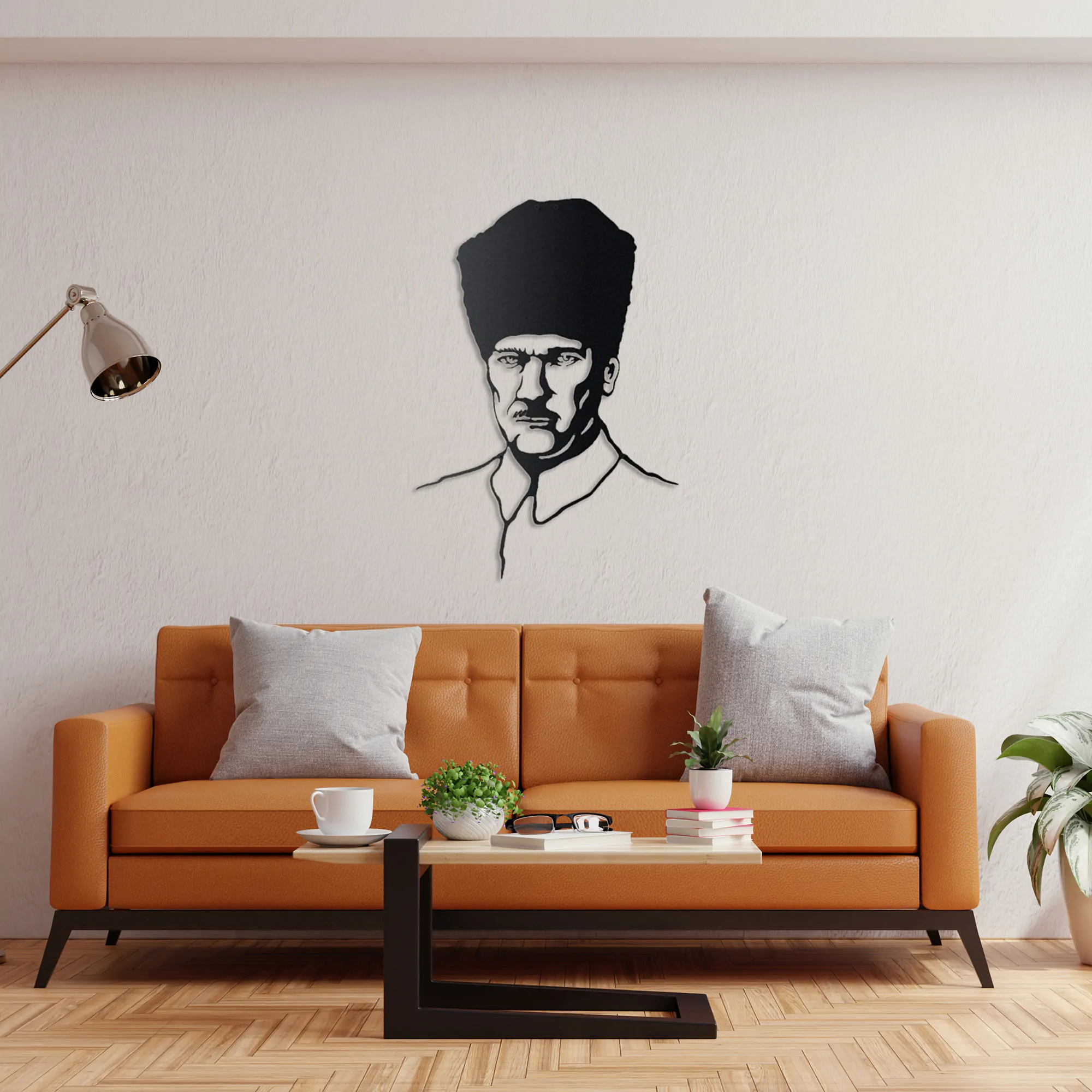 Ataturk Metal Wall Art