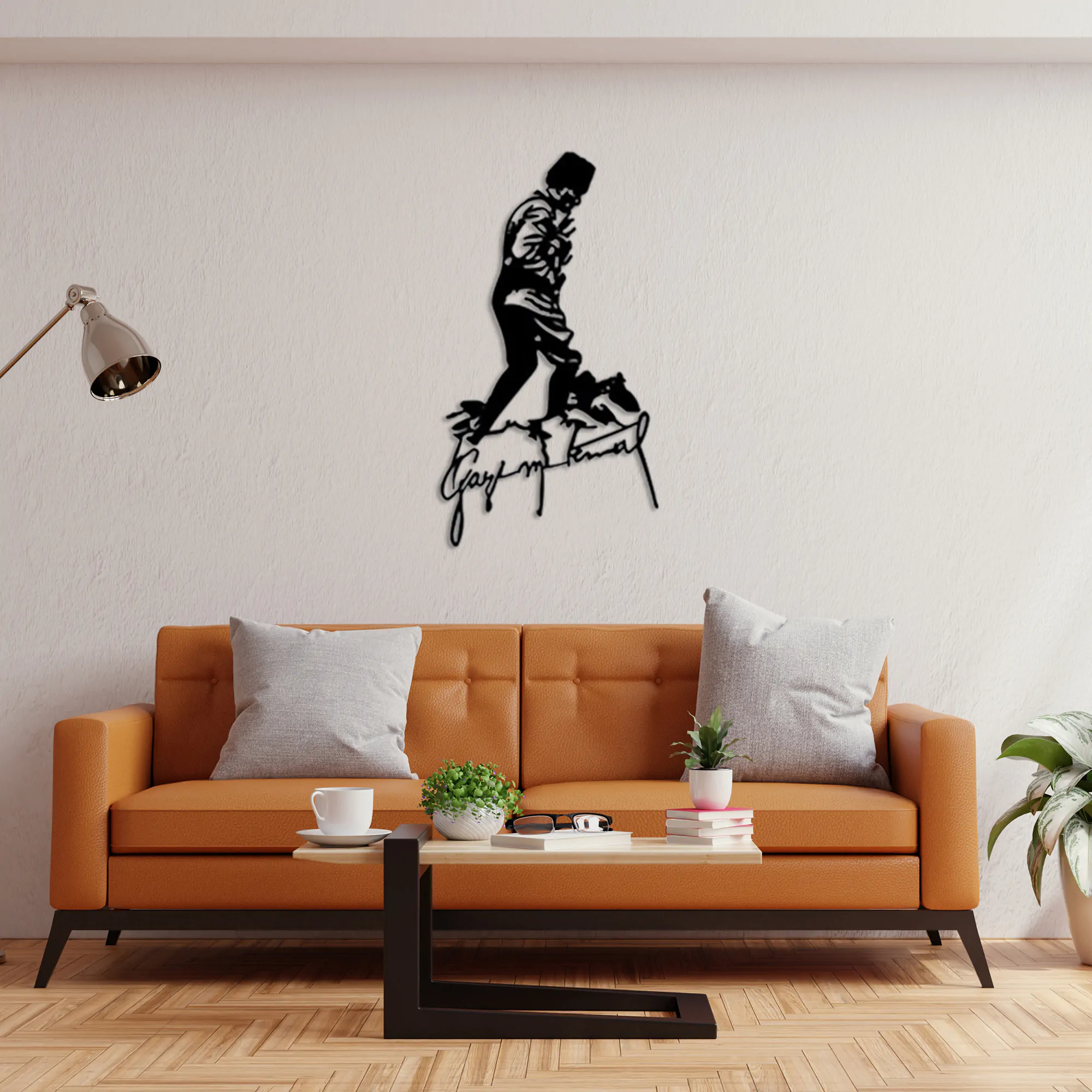 Ataturk Metal Wal Art 1018