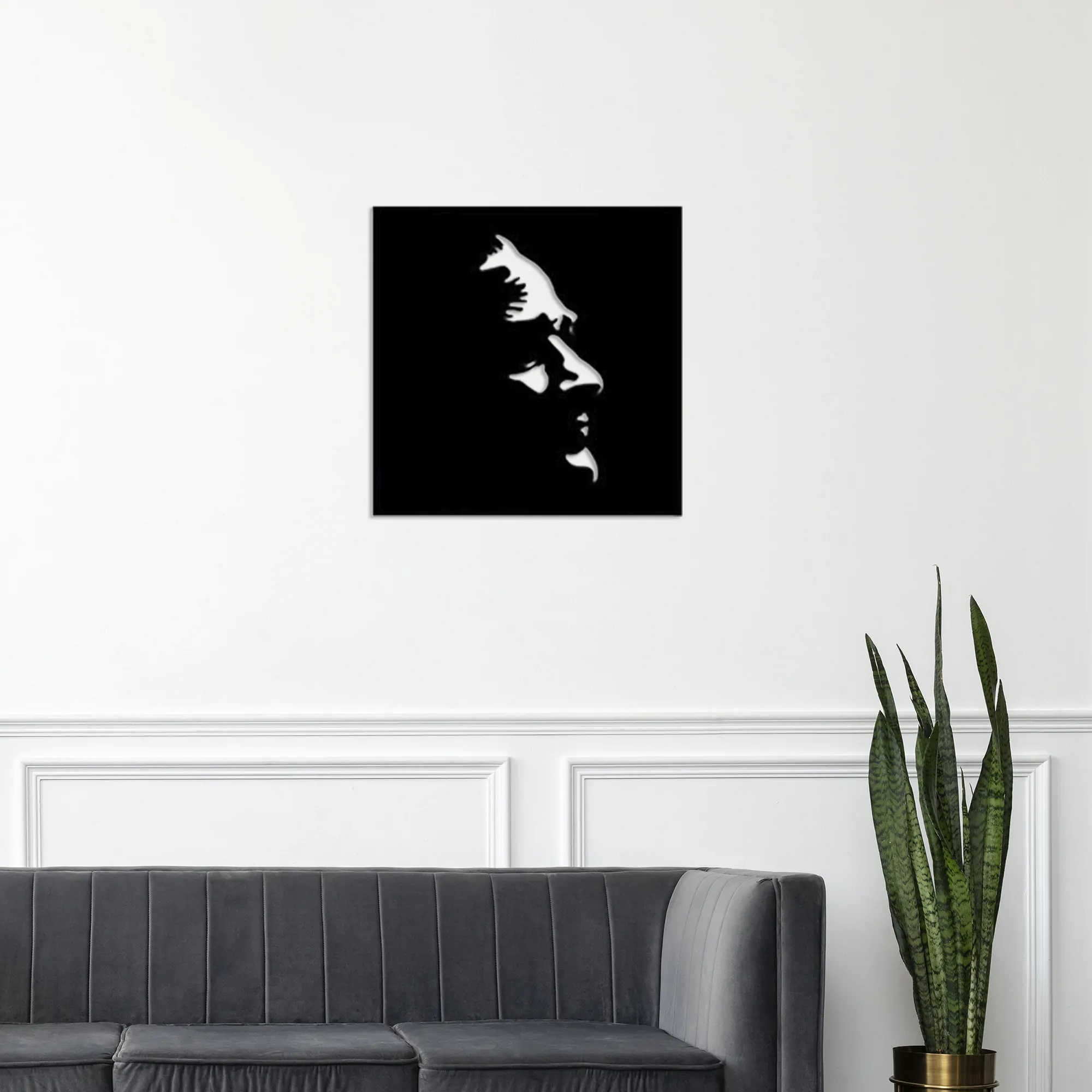Ataturk Metal Wall Art 1017