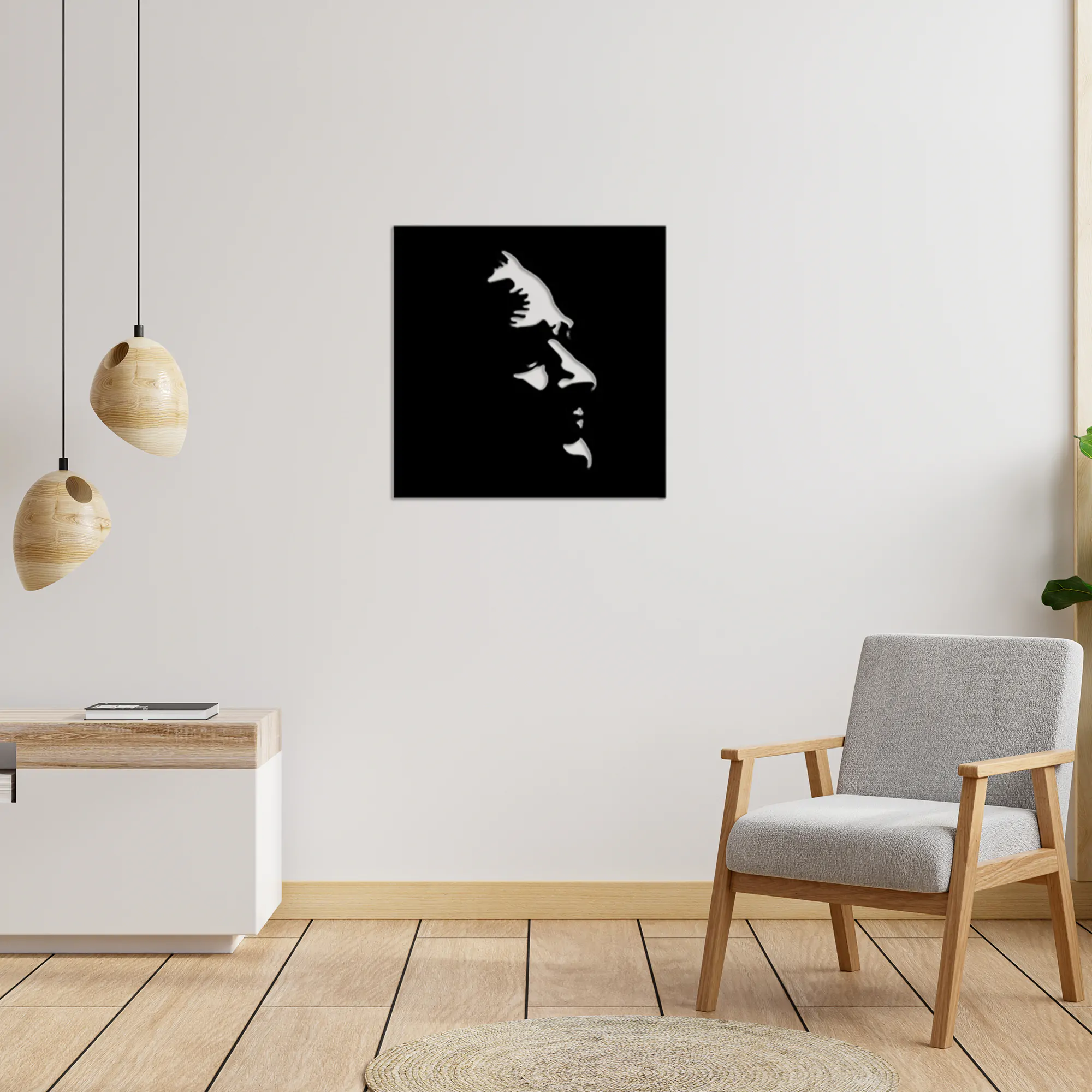 Ataturk Metal Wall Art 1017