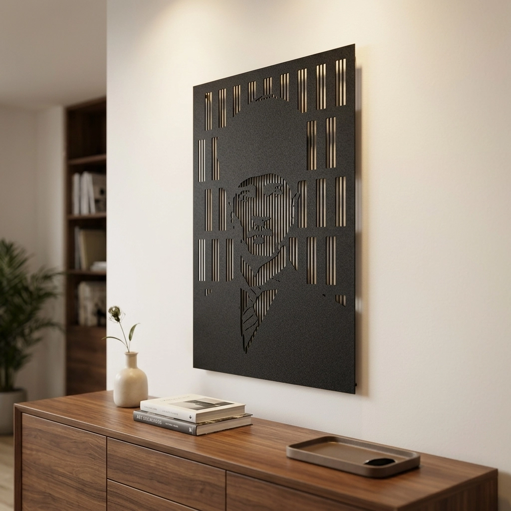 Ataturk Metal Wall Art 1007