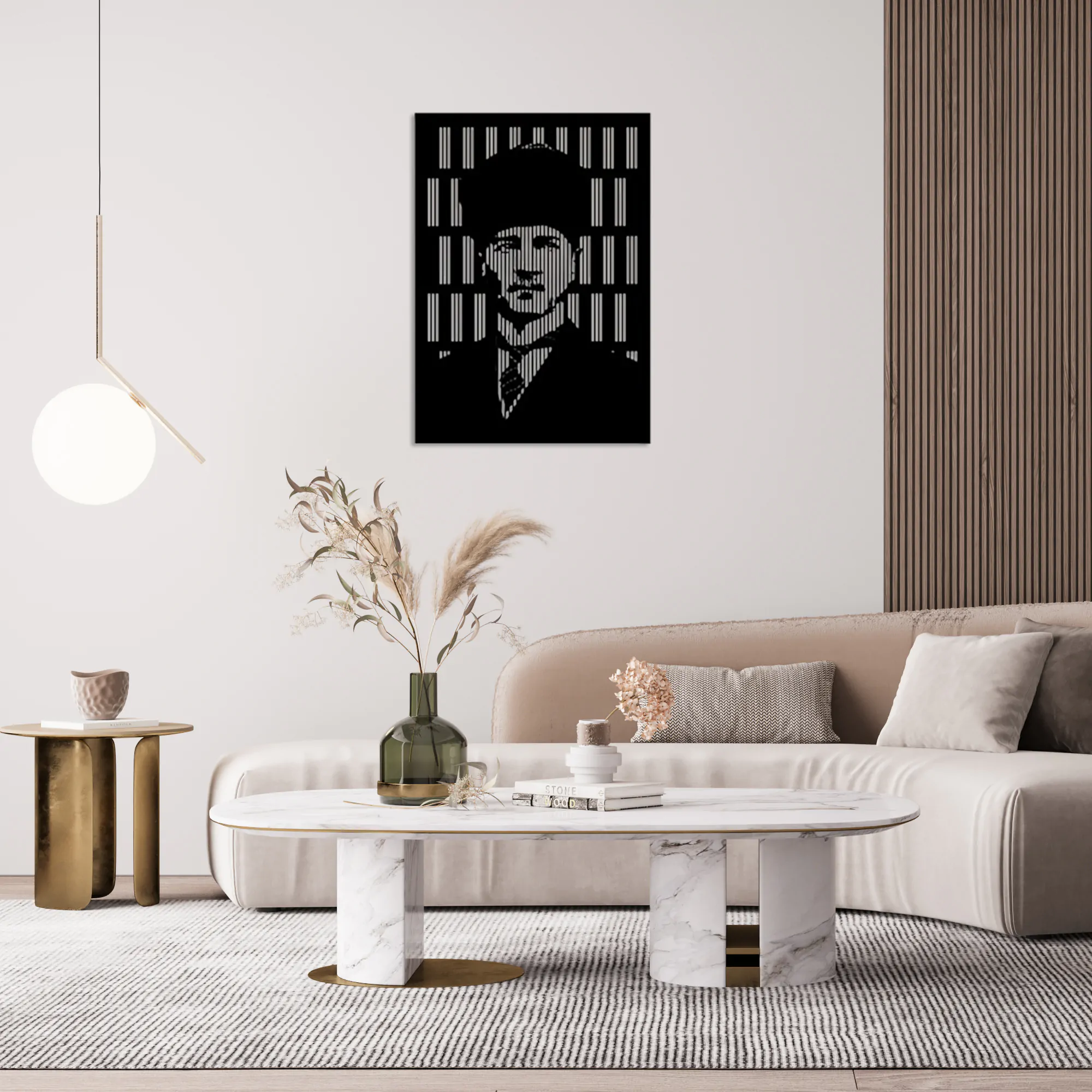 Ataturk Metal Wall Art 1007