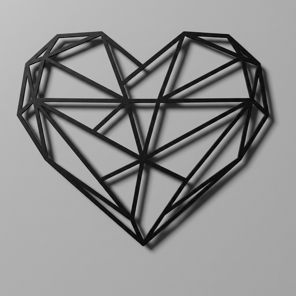 Heart Metal Wall Art