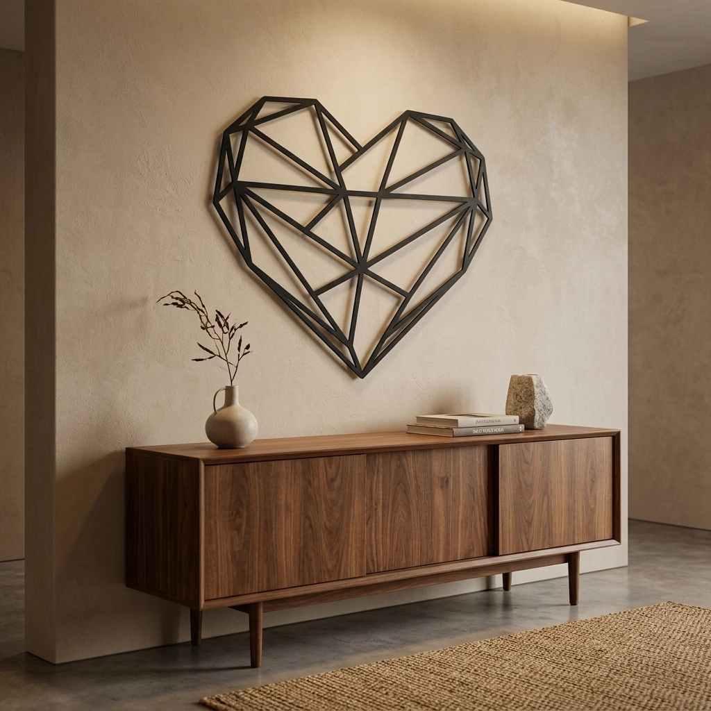 Heart Metal Wall Art
