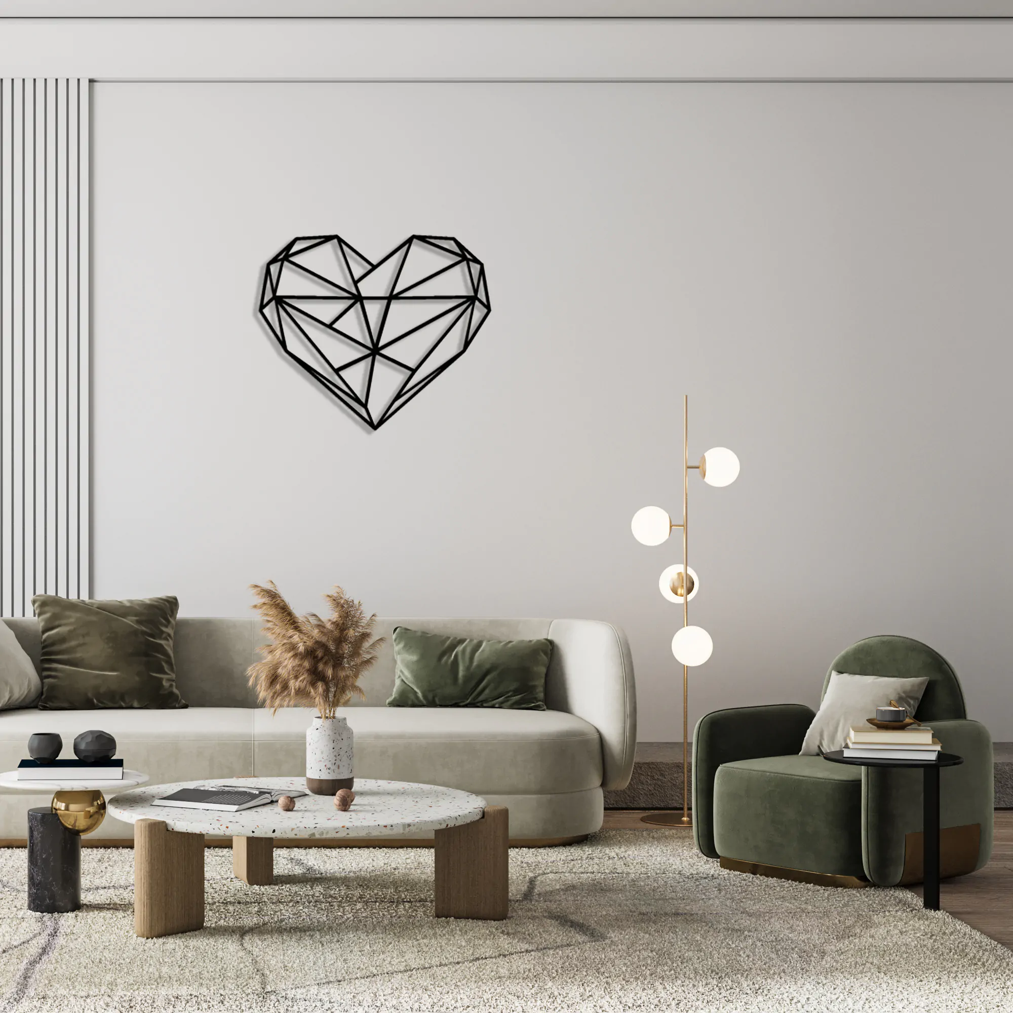 Heart Metal Wall Art