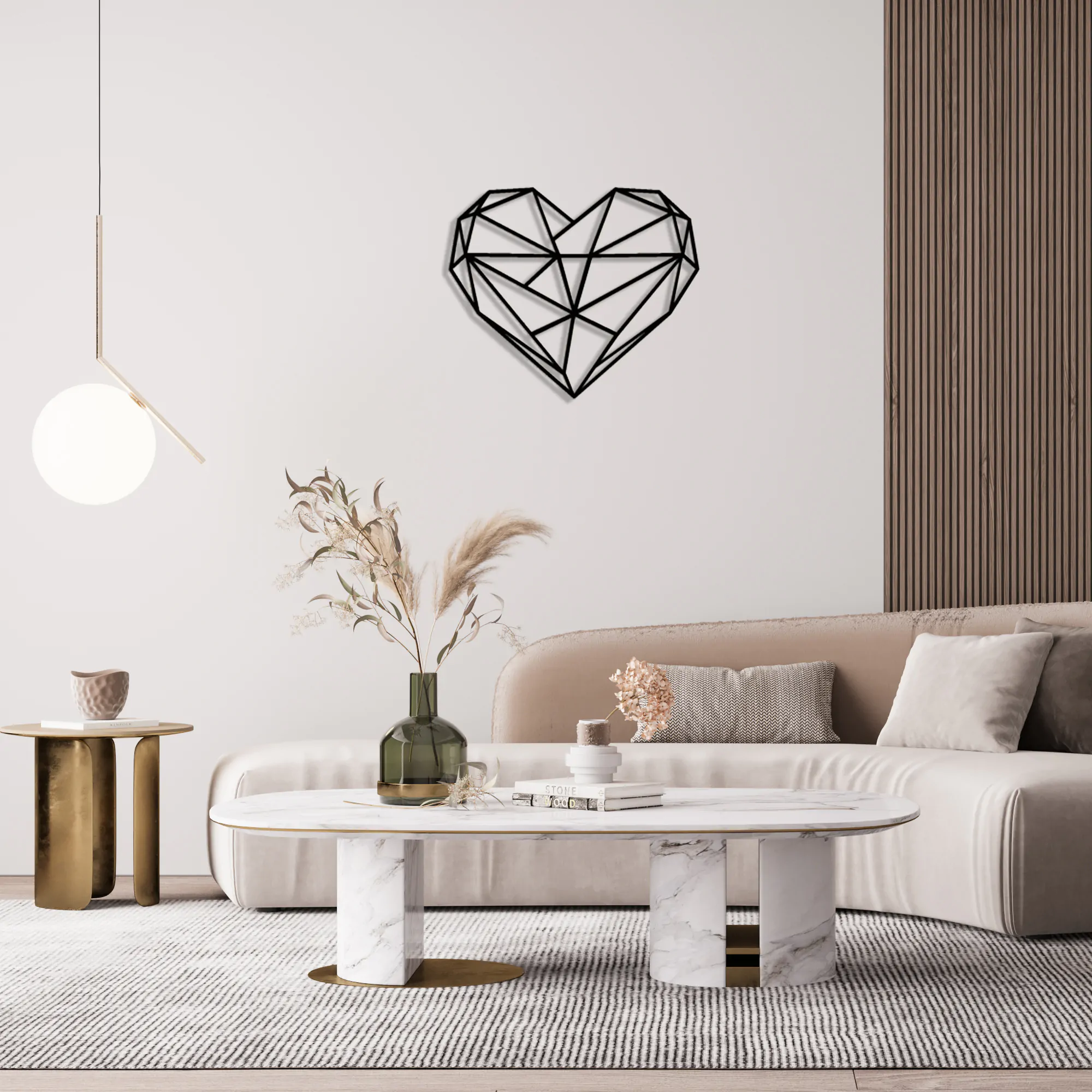 Heart Metal Wall Art