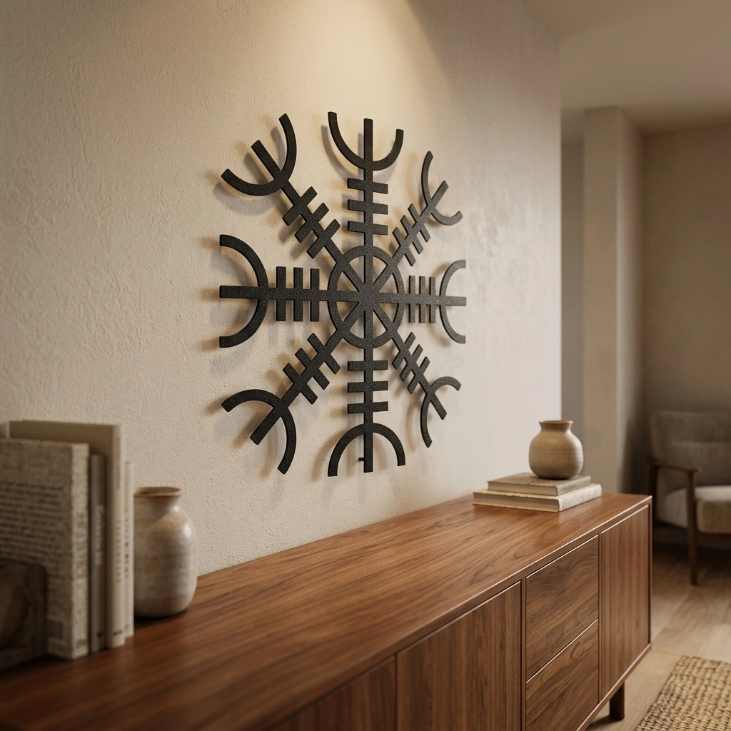 Helm Metal Wall Art