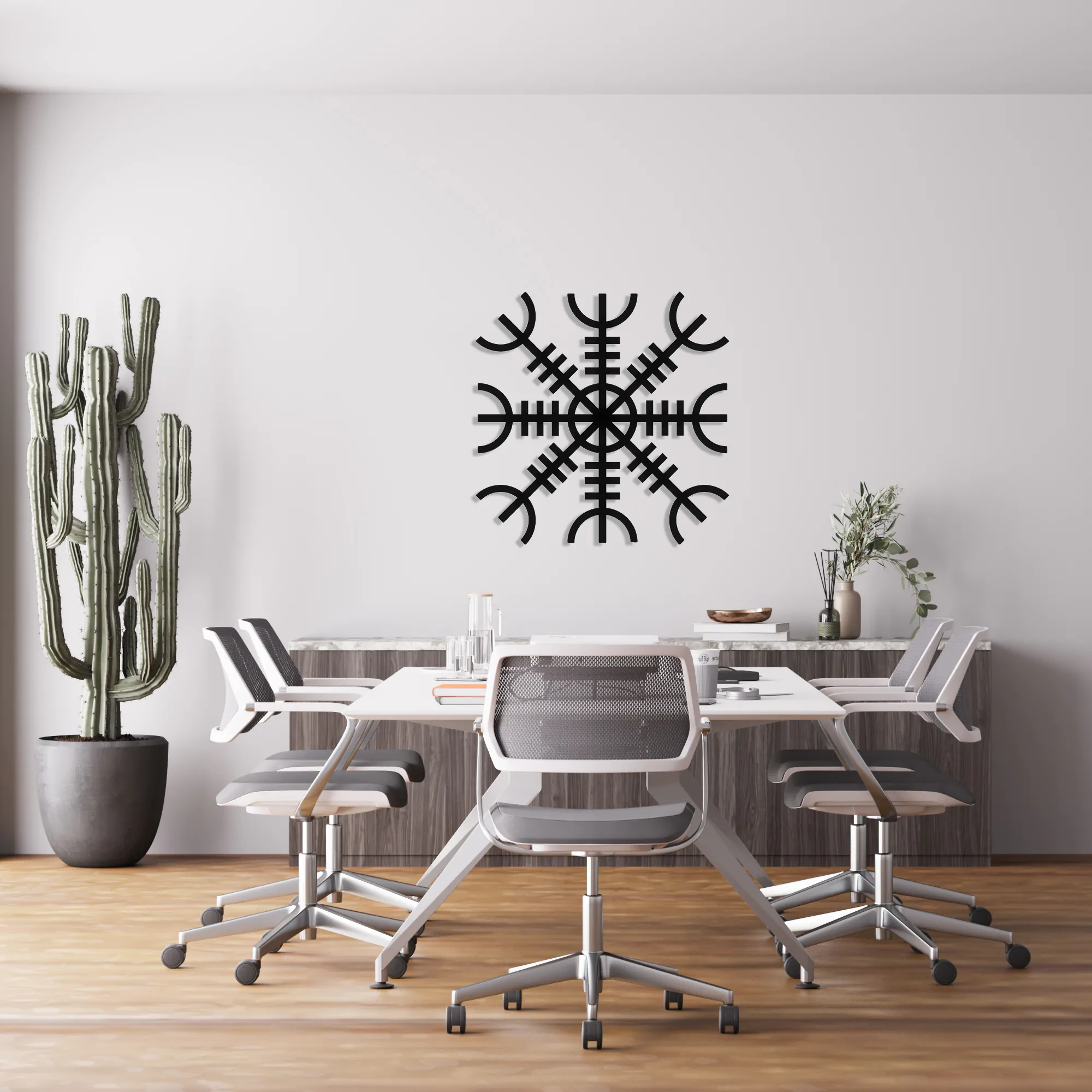 Helm Metal Wall Art 