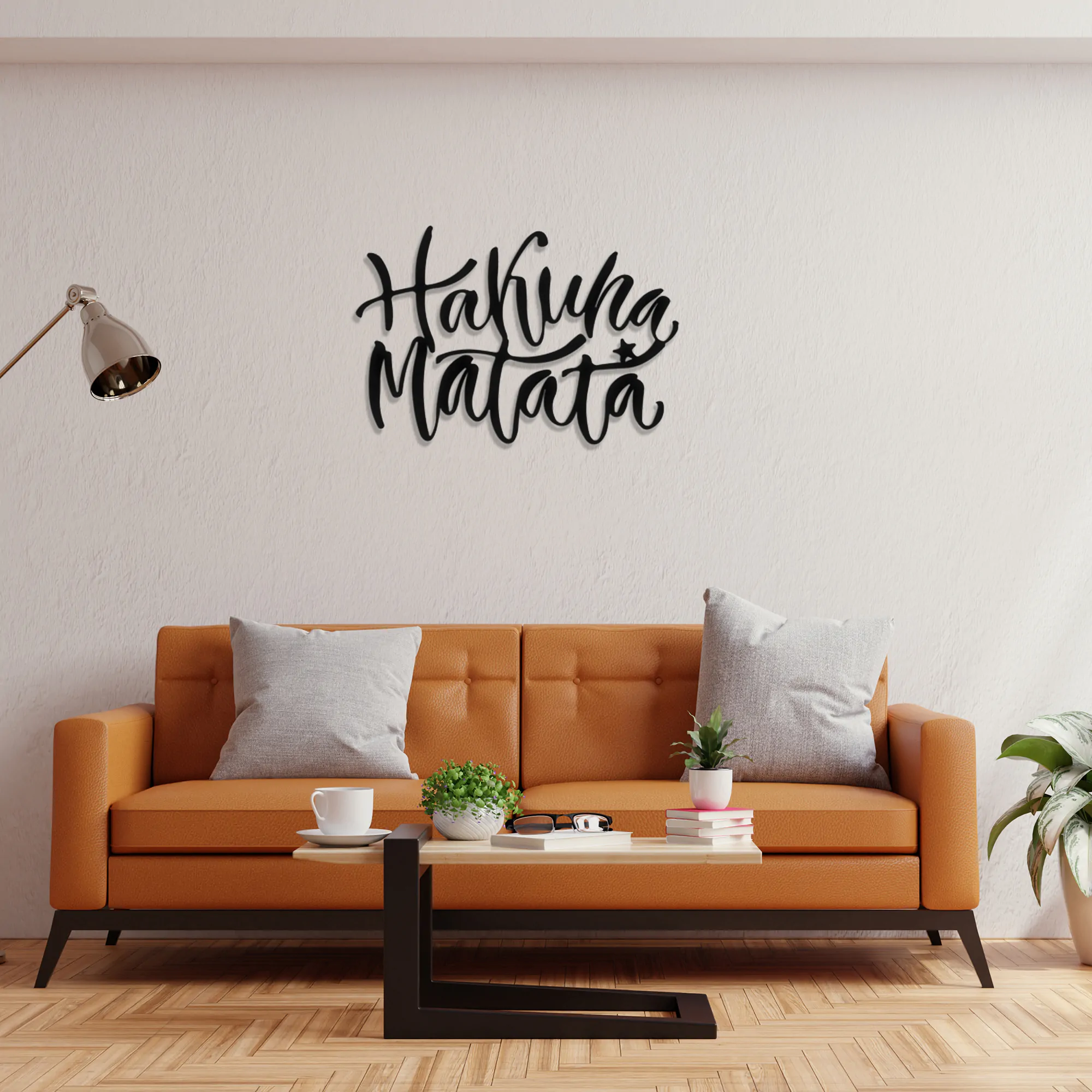 Hakuna Matata Metal Tablo