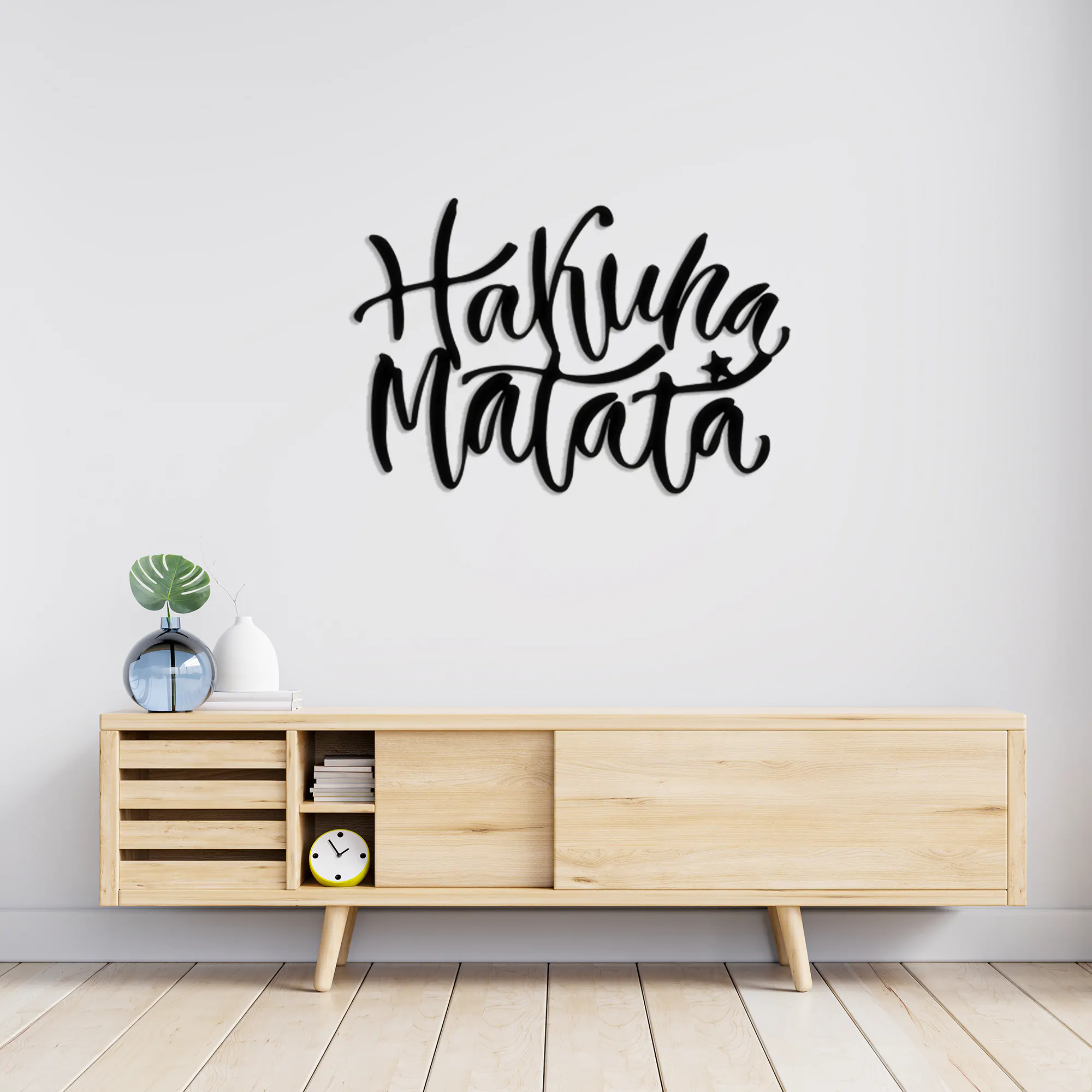 Hakuna Matata Metal Tablo