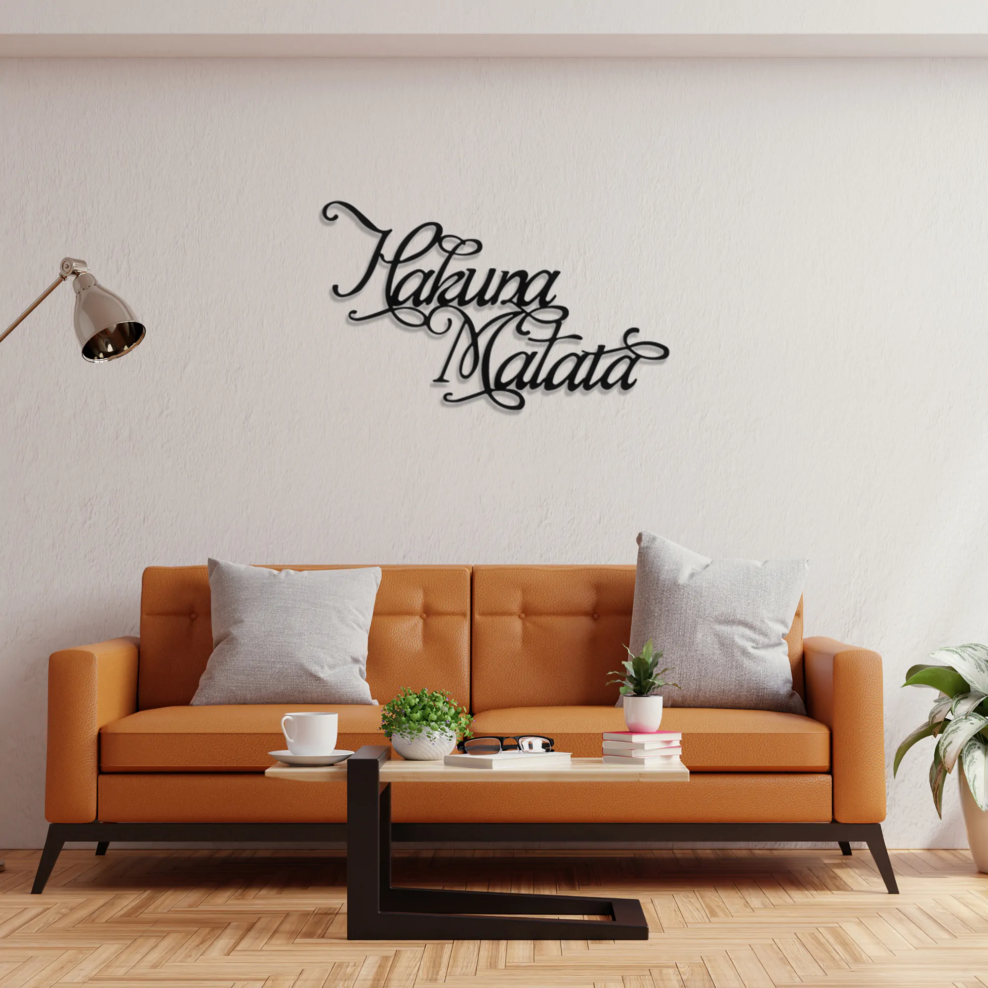 Hakuna Matata 2 Metal Tablo