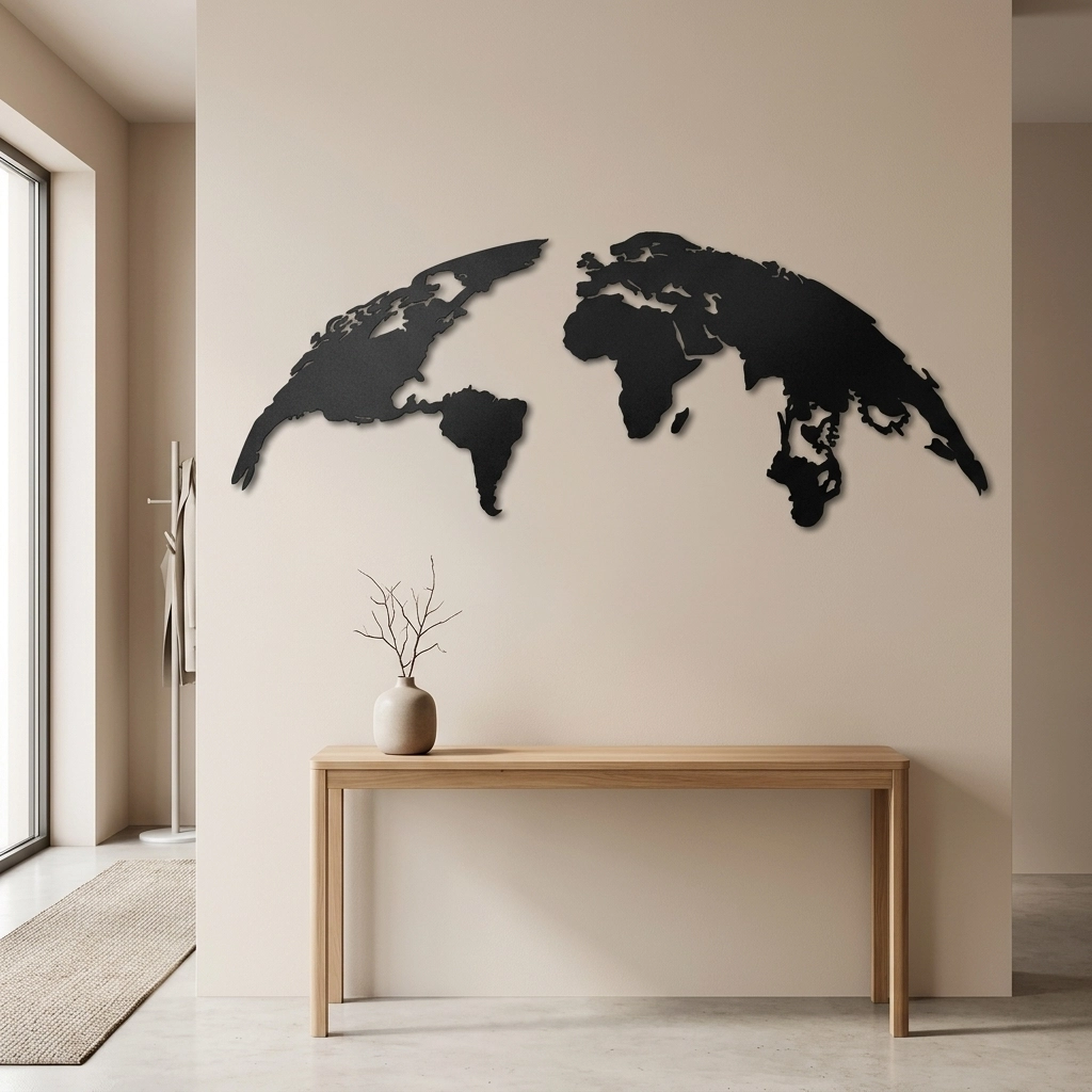Earth Metal Wall Art