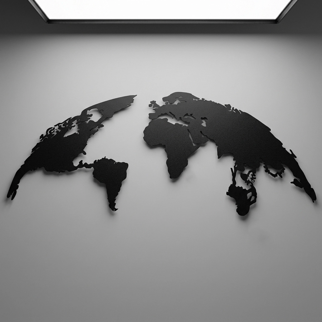 Earth Metal Wall Art