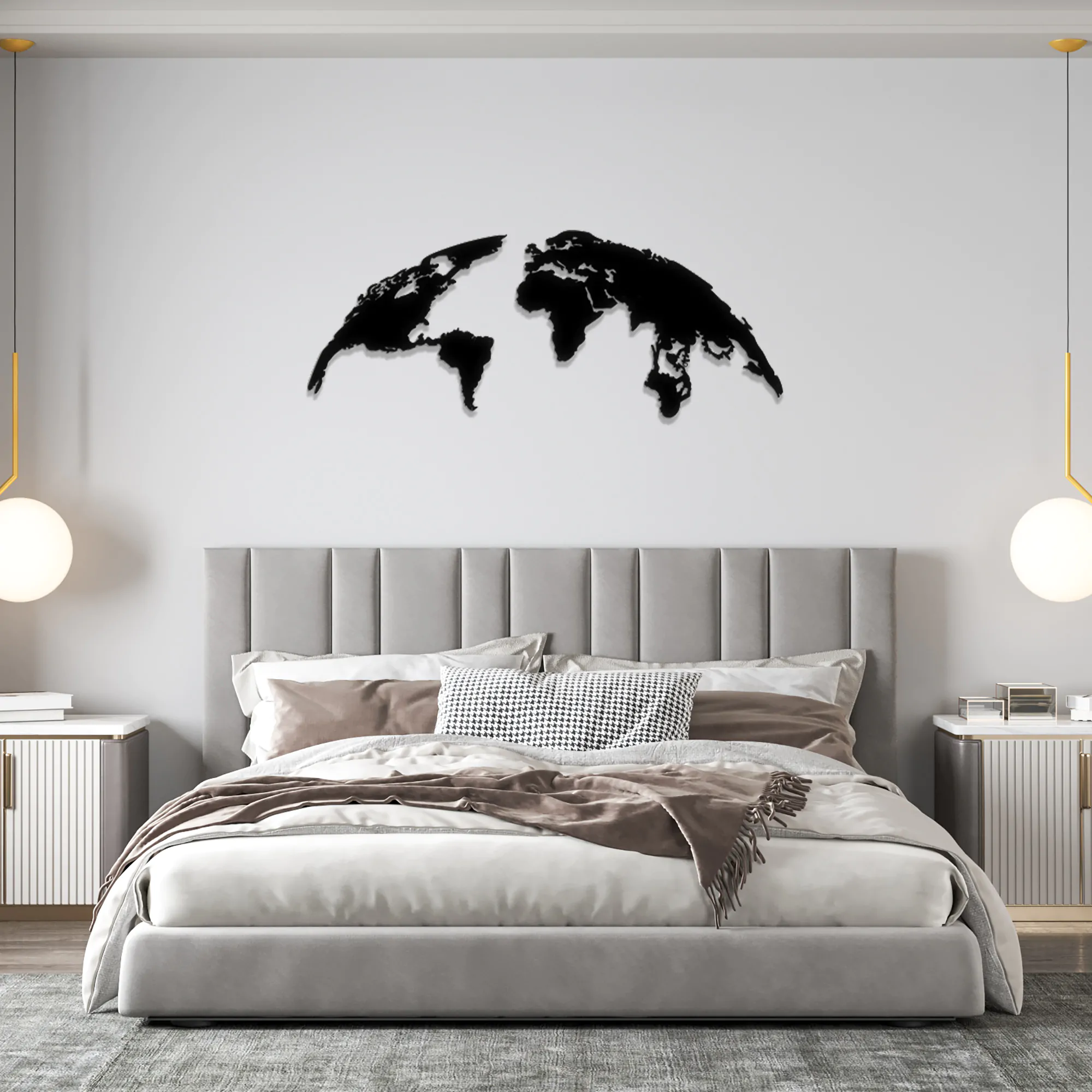 Earth Metal Wall Art 