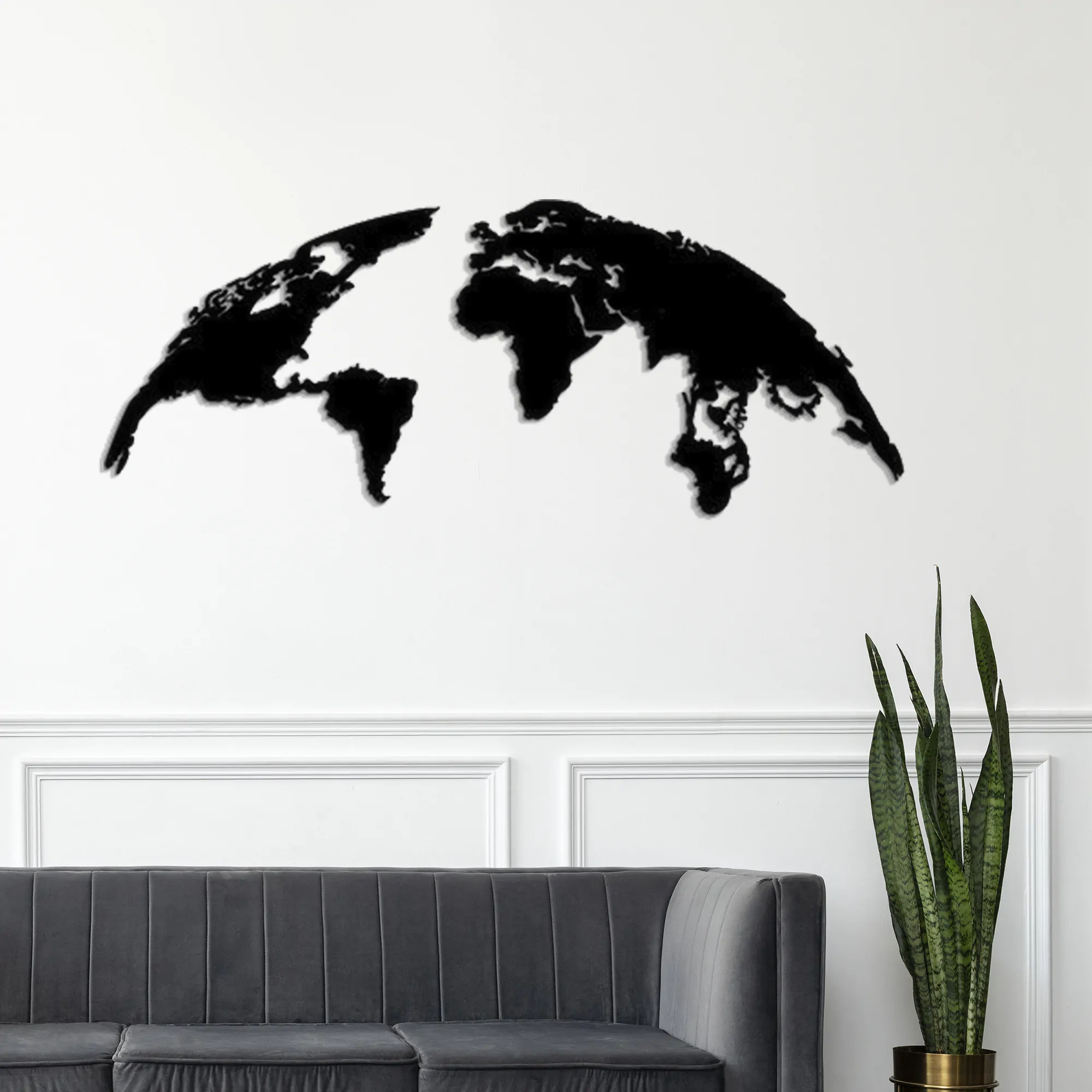 Earth Metal Wall Art 