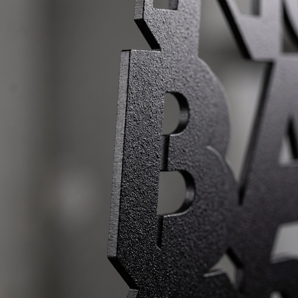 No Bad Vibes Written Metal Wall Art