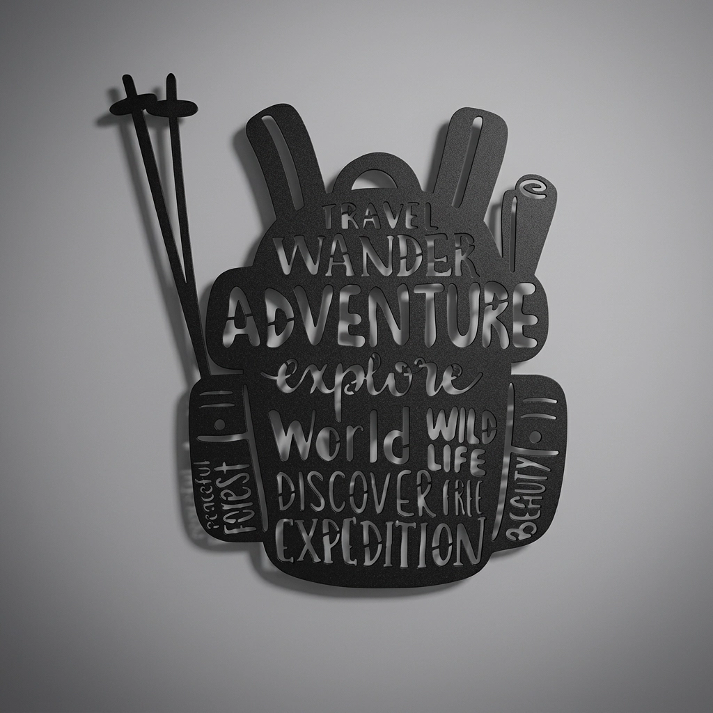 Travel Metal Wall Art
