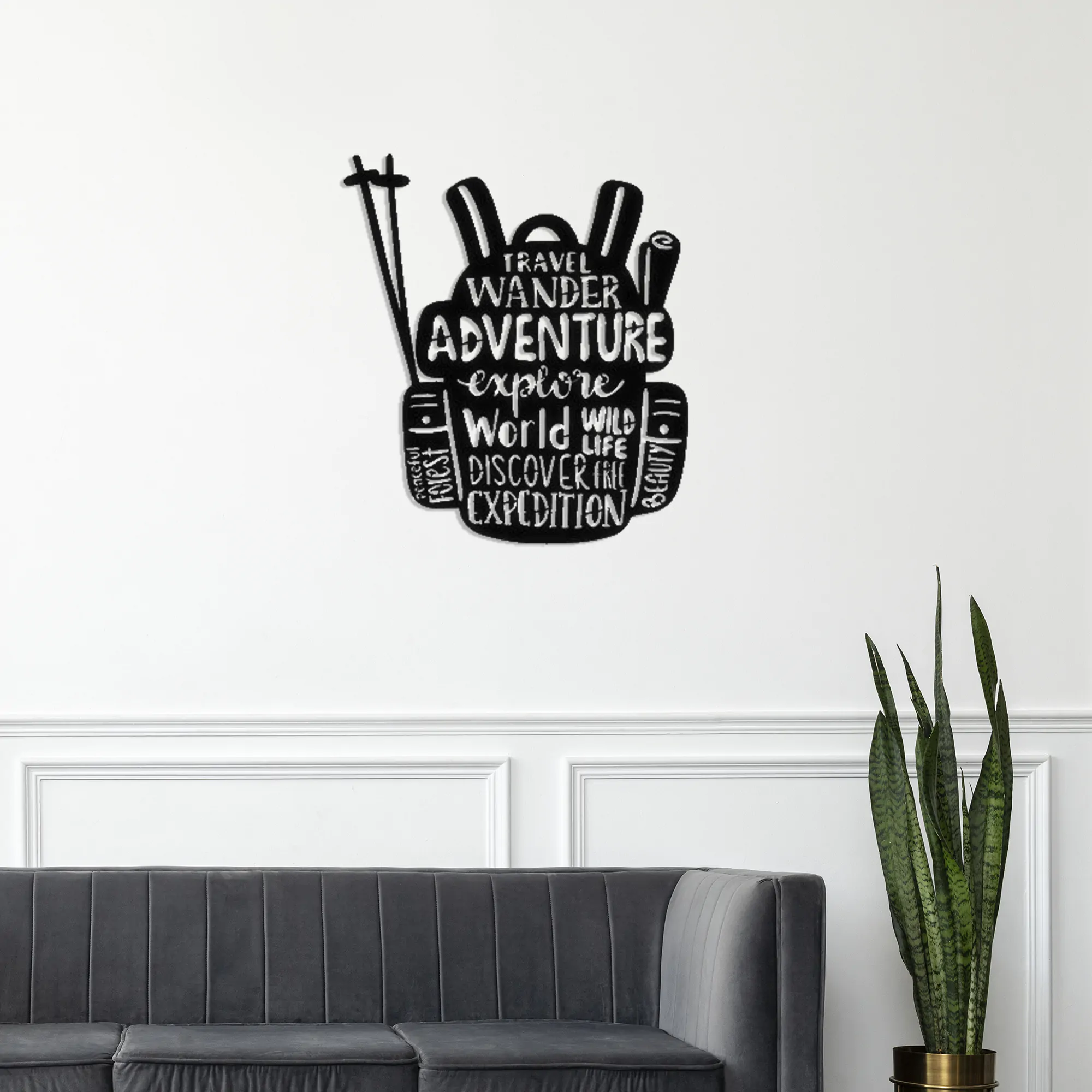 Travel Metal Wall Art