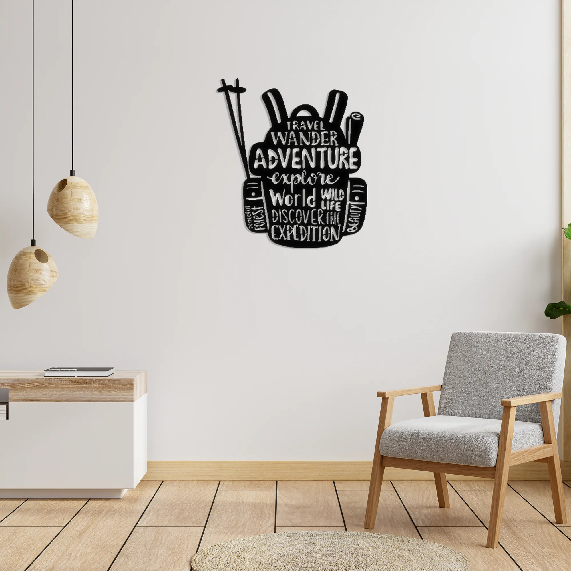 Travel Metal Wall Art