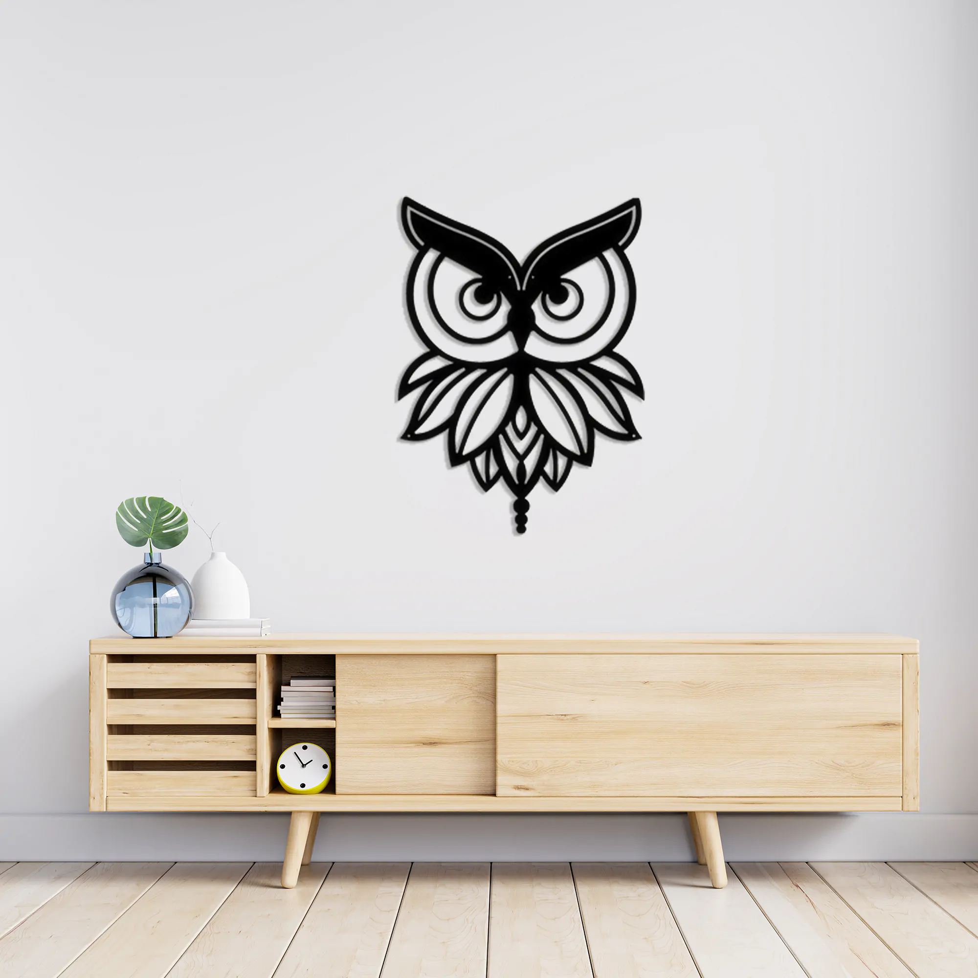 Owl 5 Metal Wall Art 
