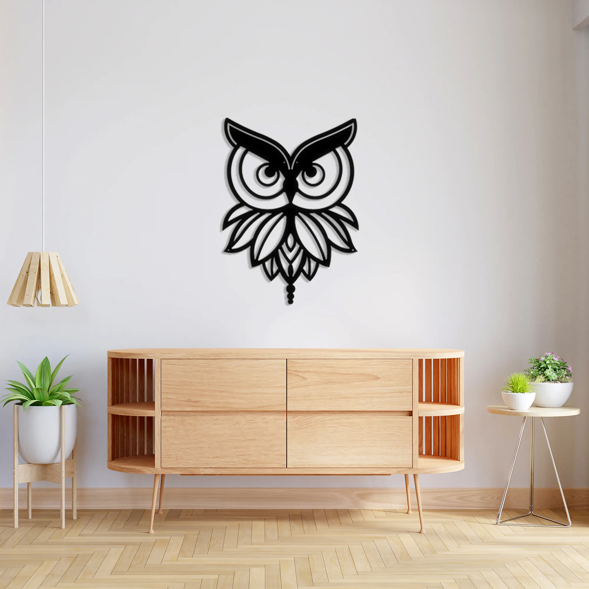 Owl 5 Metal Wall Art 